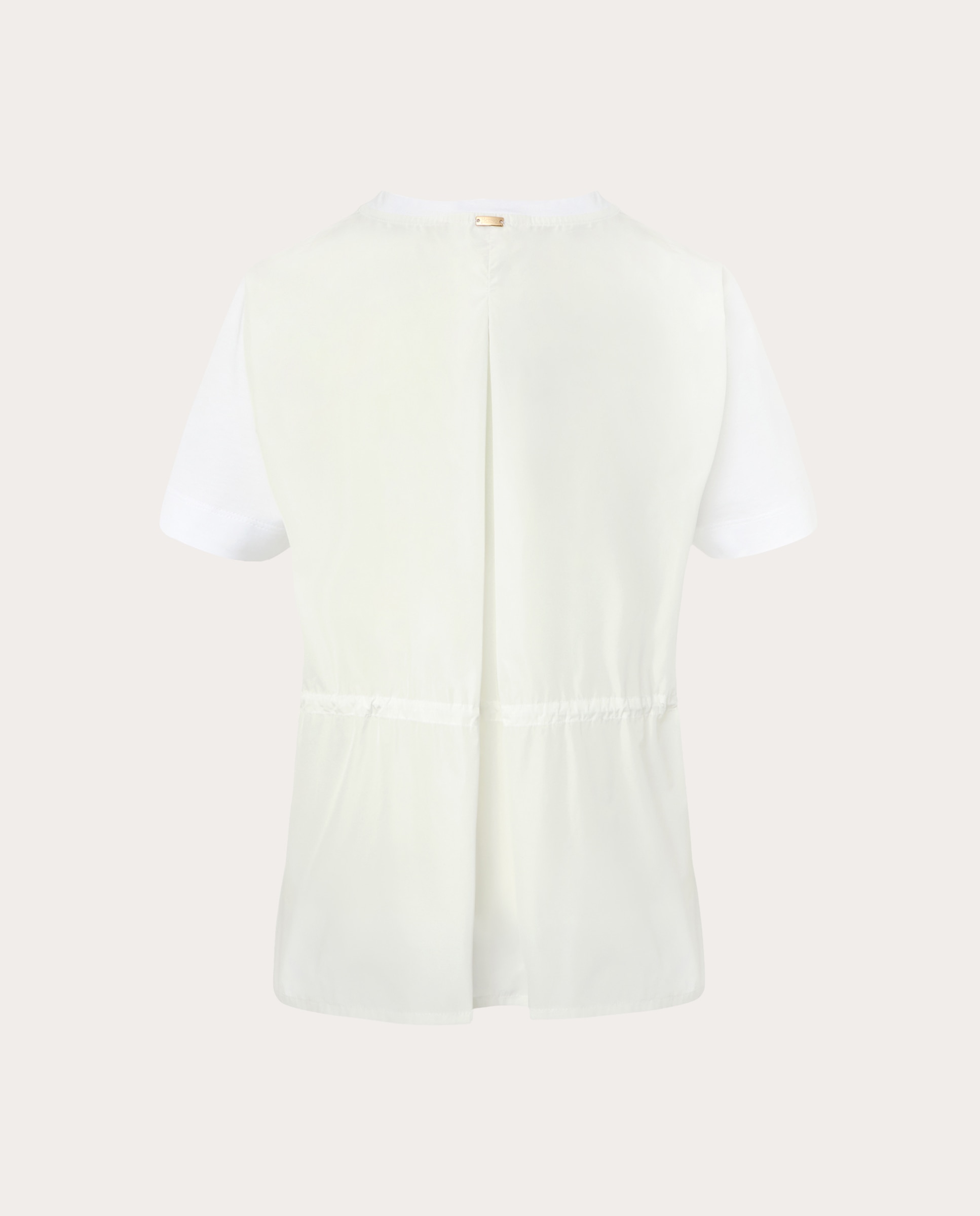 T-shirt de algodão Branco-2