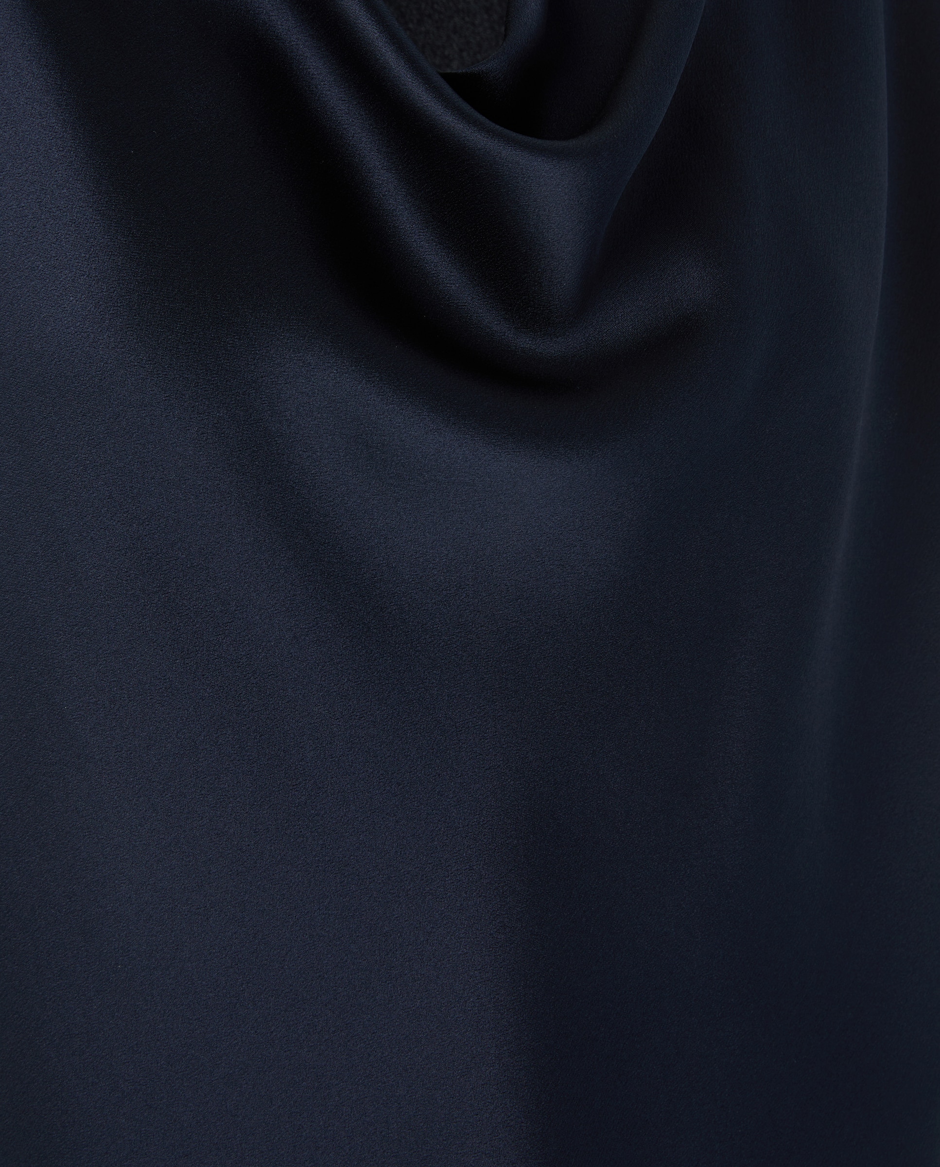 Blusa de Seda Azul-marinho-3