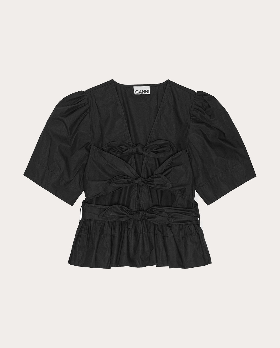 Imagem 0 de Blusa Franzida de Algodão