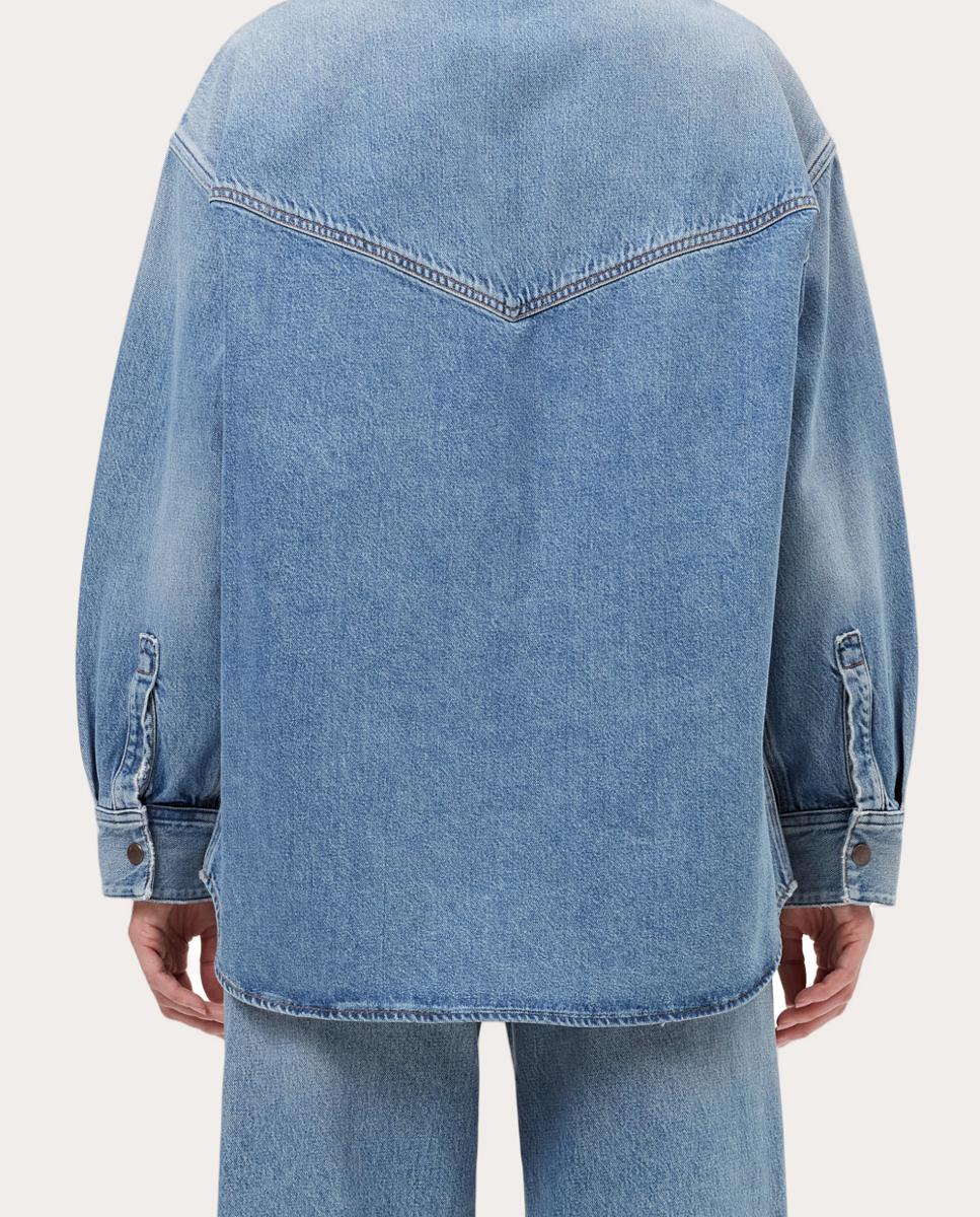 Camisa de Ganga Lotta Azul-2