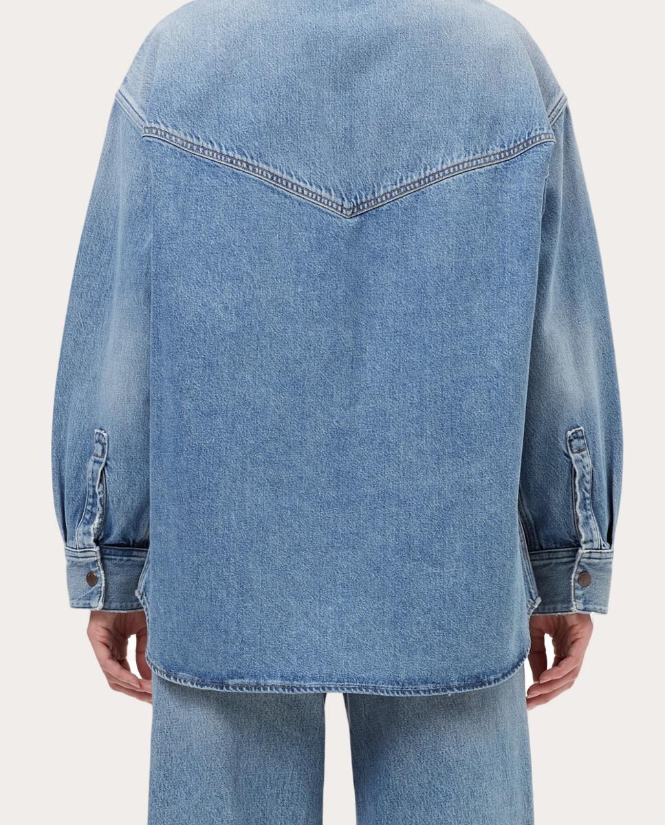 Camisa de Ganga Lotta Azul-2