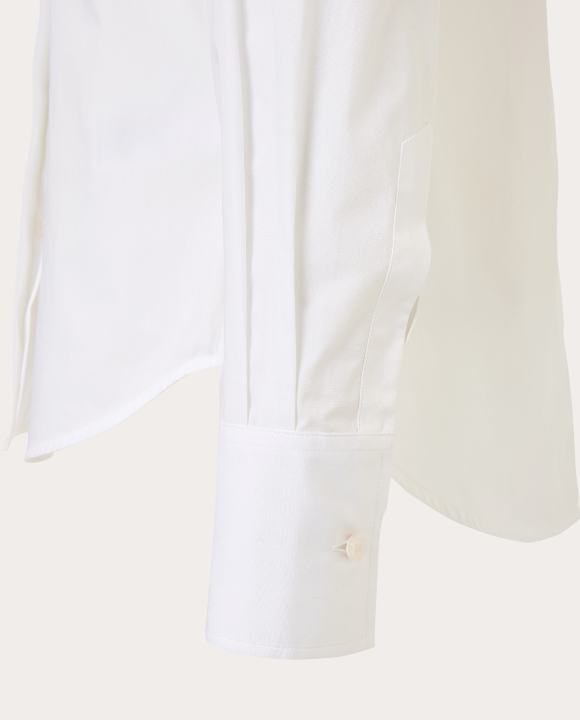 Camisa de algodão Branco-5