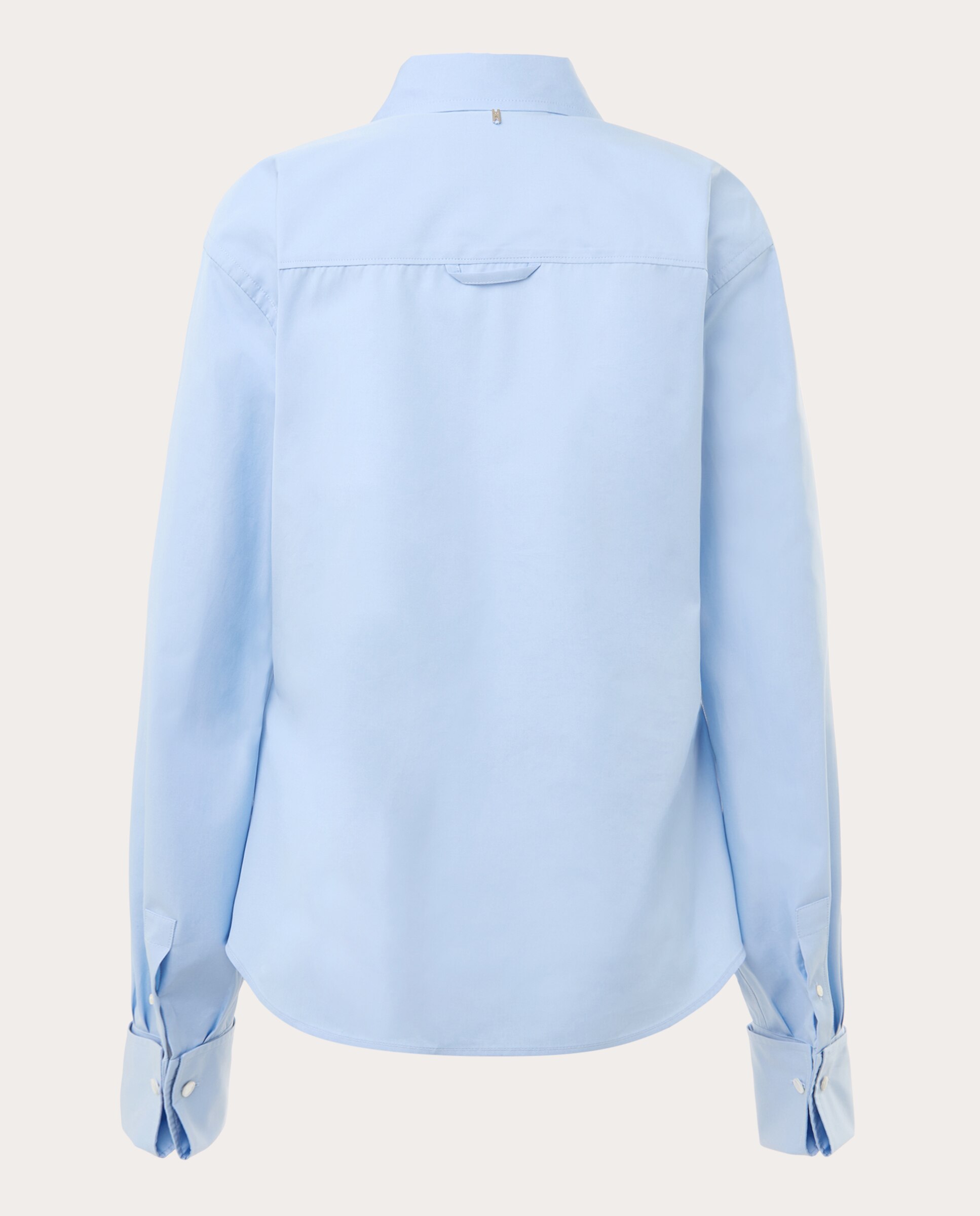 Camisa de algodón - Azul Azul-2