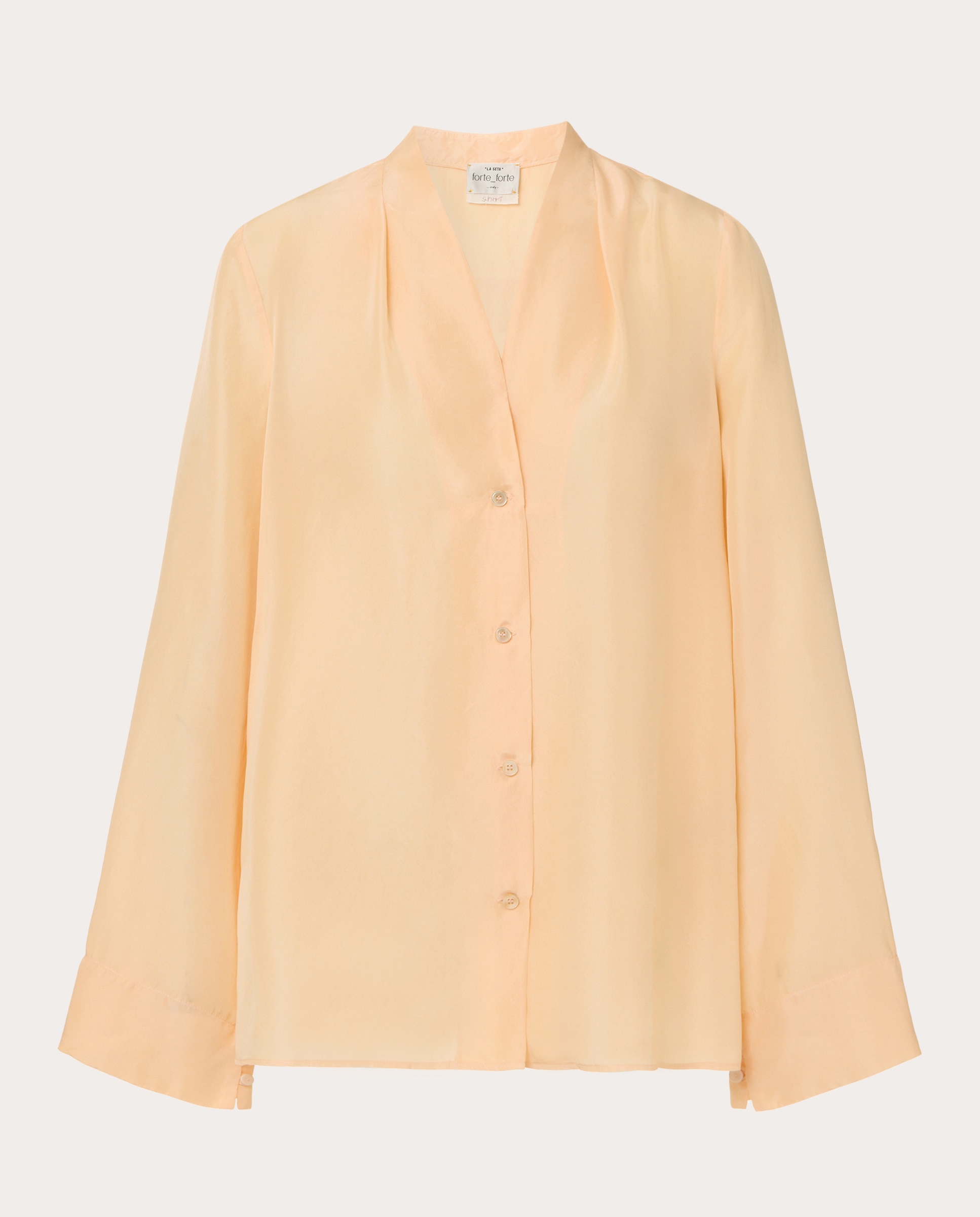 Camisa de seda Natural-1