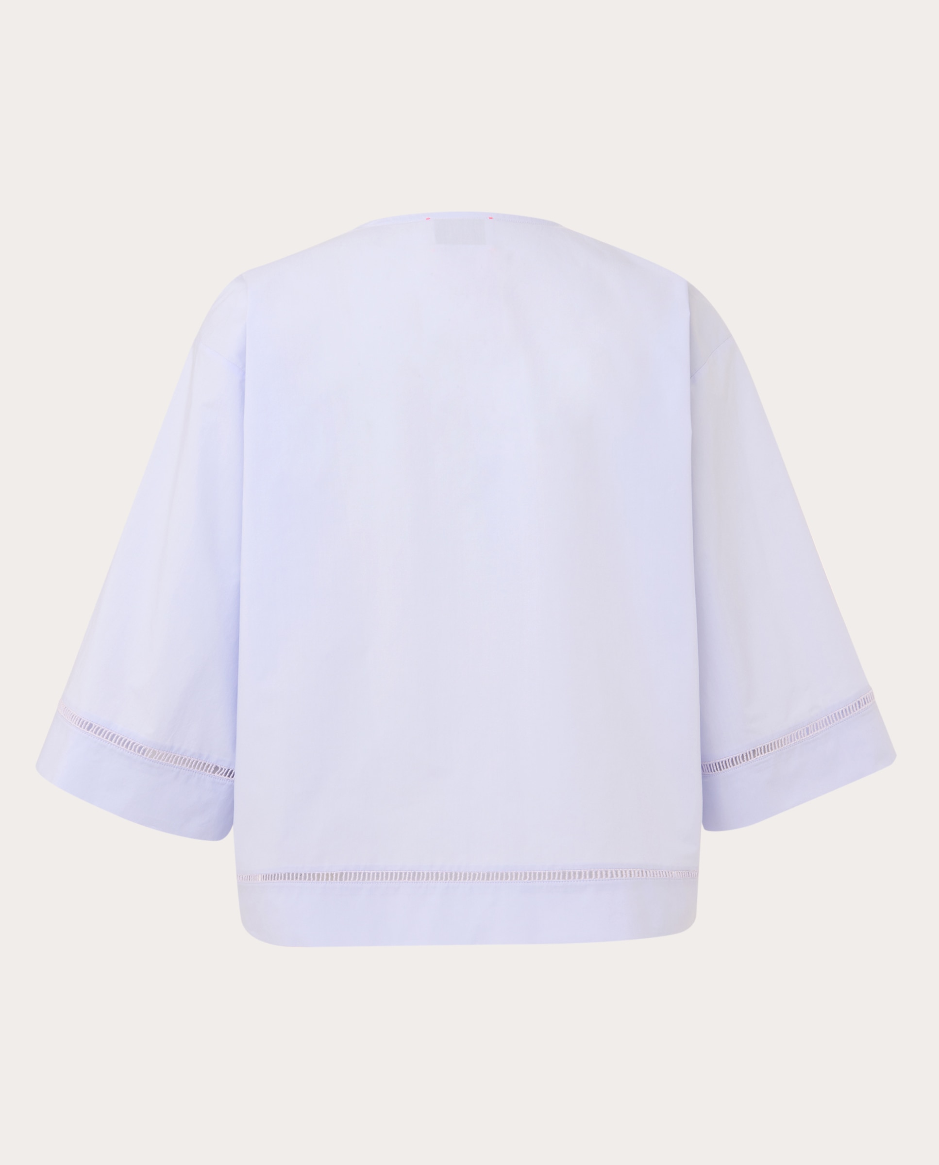 Blusa de algodão Azul-claro-2