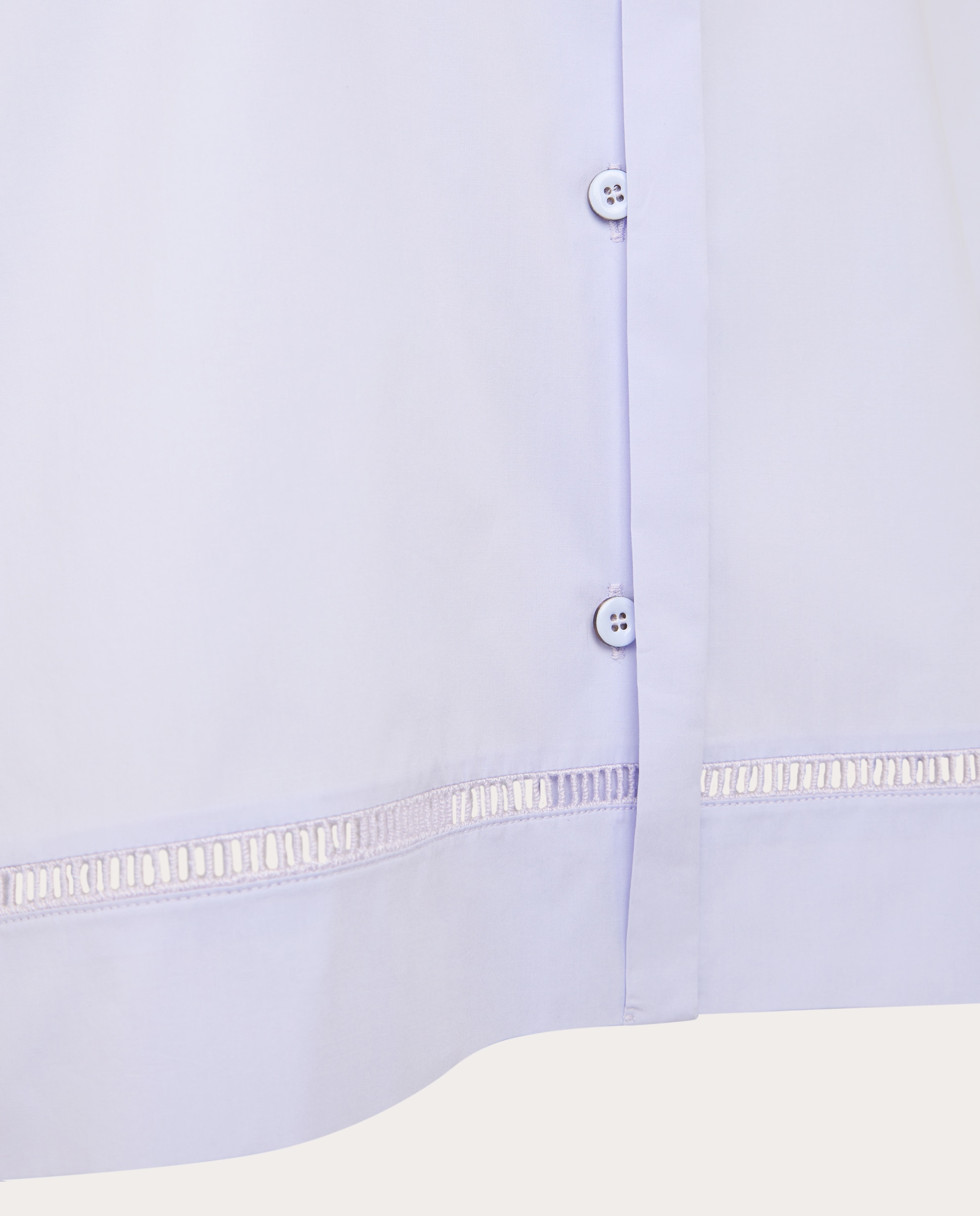 Blusa de algodão Azul-claro-3