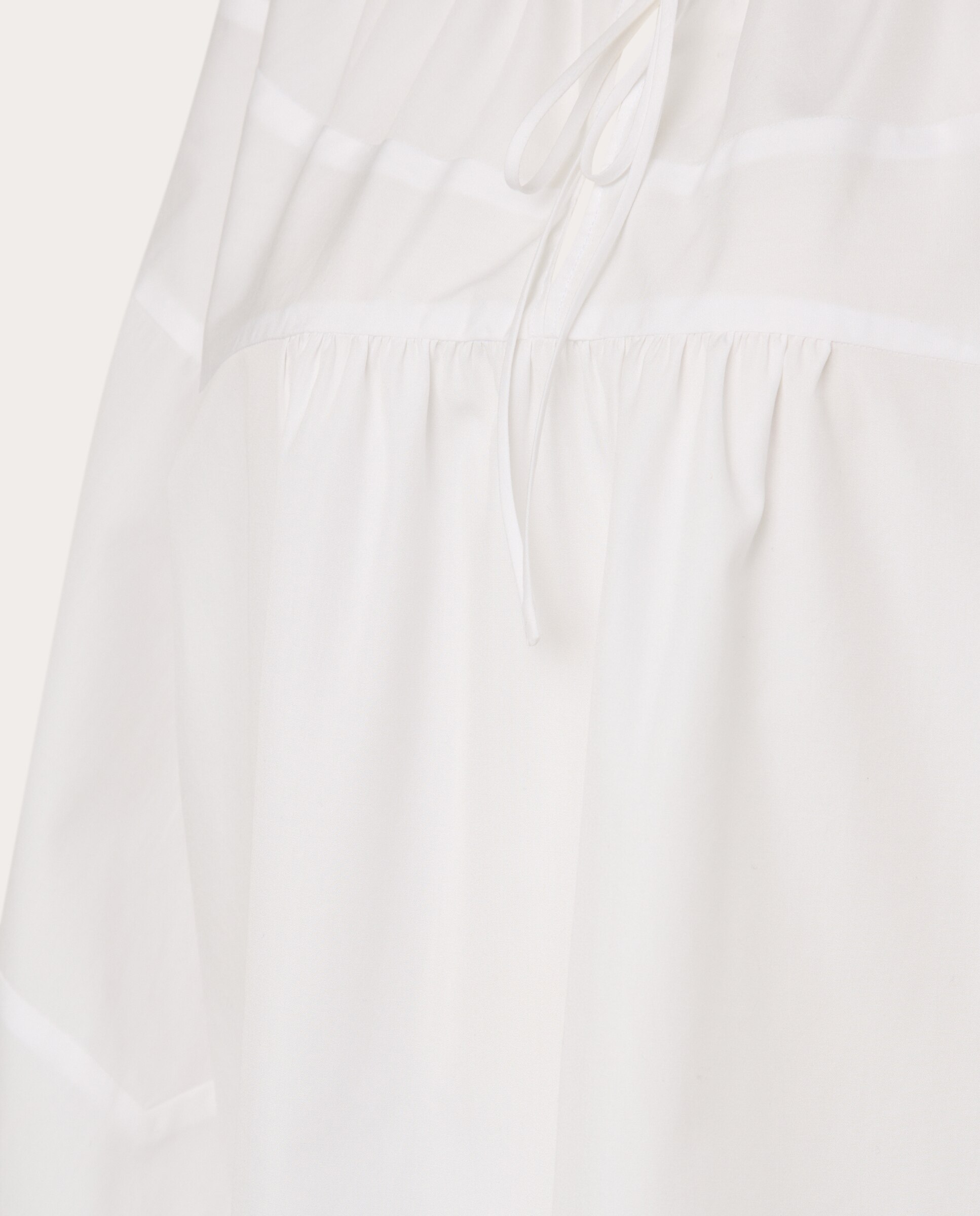 Blusa de algodão Branco-3