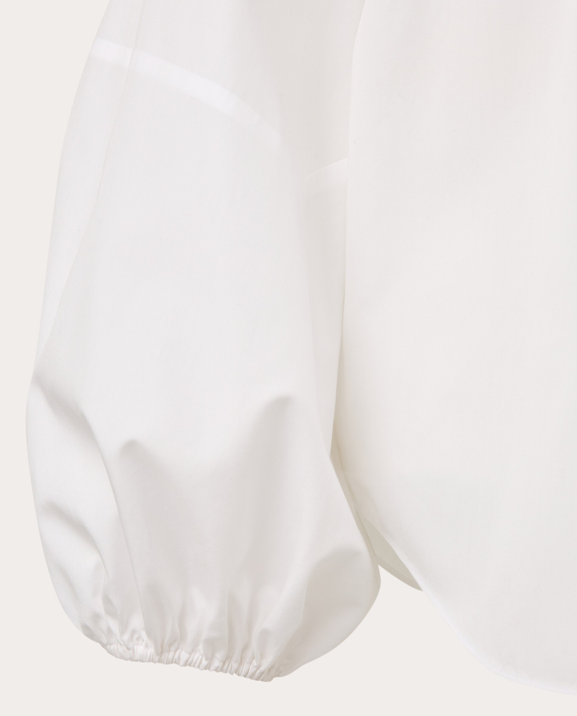 Blusa de algodão Branco-4