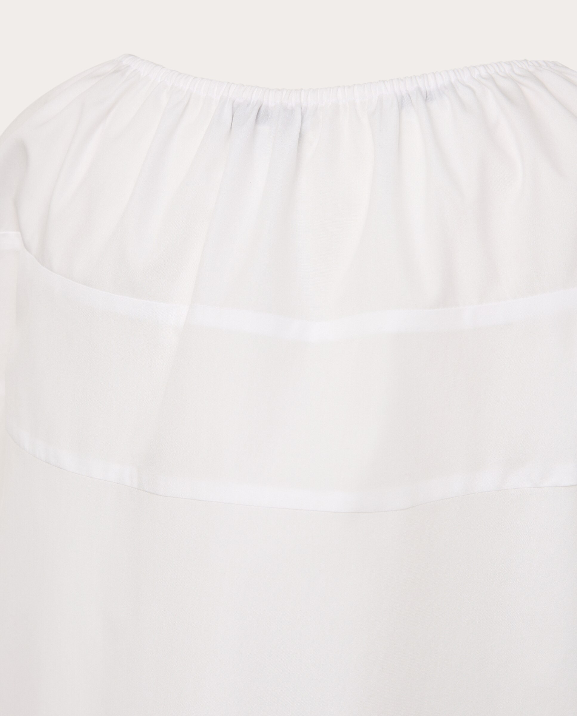 Blusa de algodão Branco-5