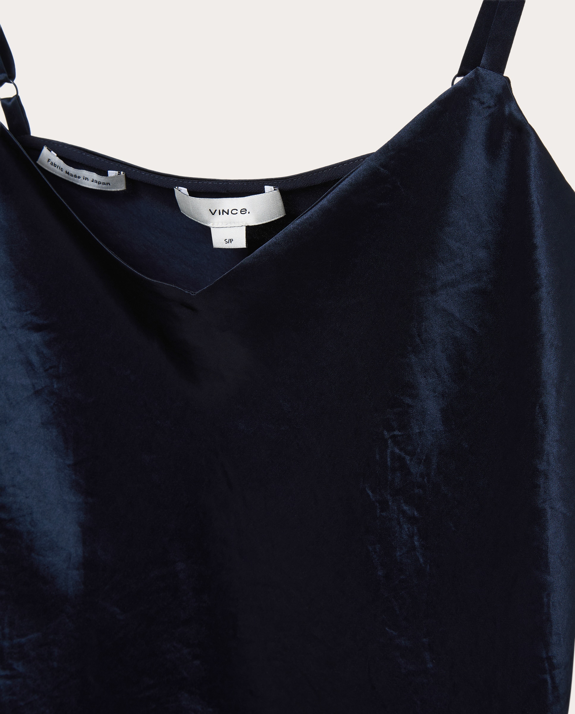 T-shirt de alças Azul-marinho-3