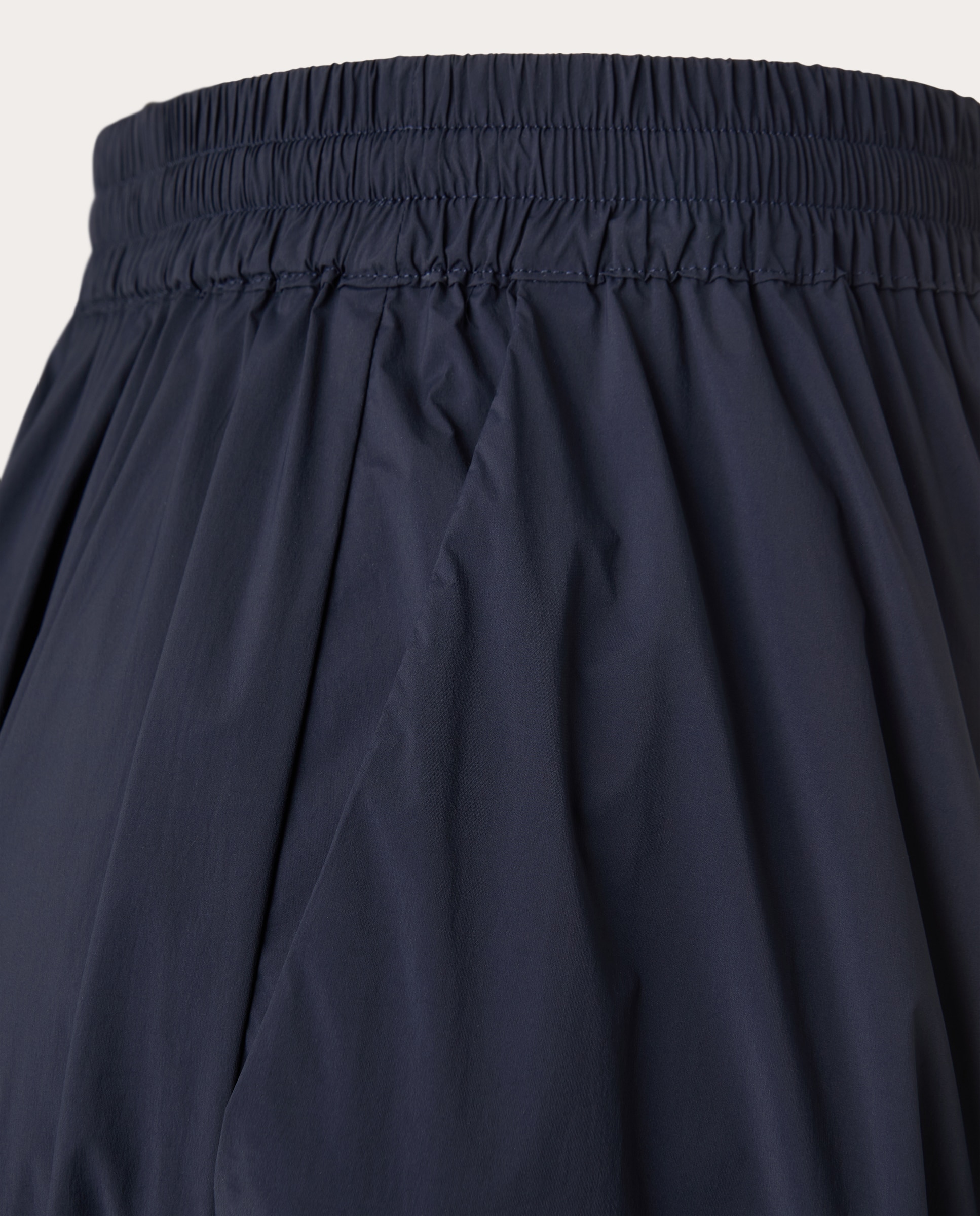 Saia midi Azul-marinho-4