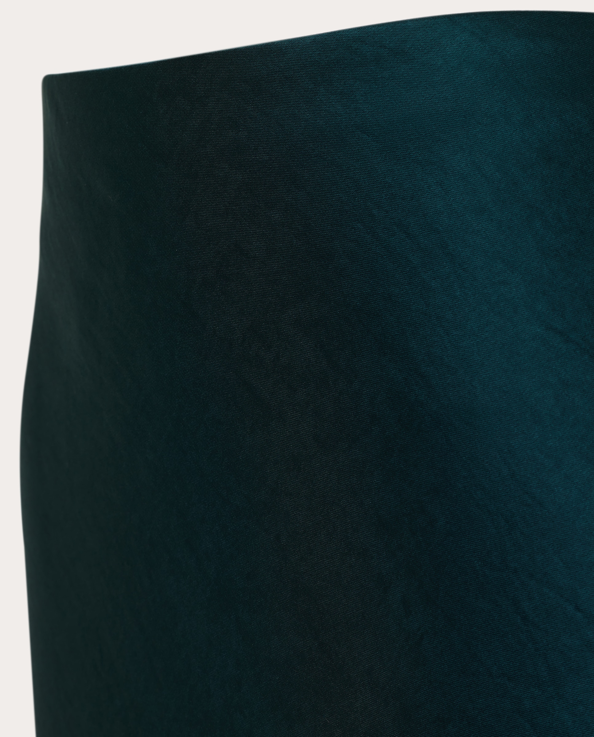 Saia comprida acetinada Verde-5