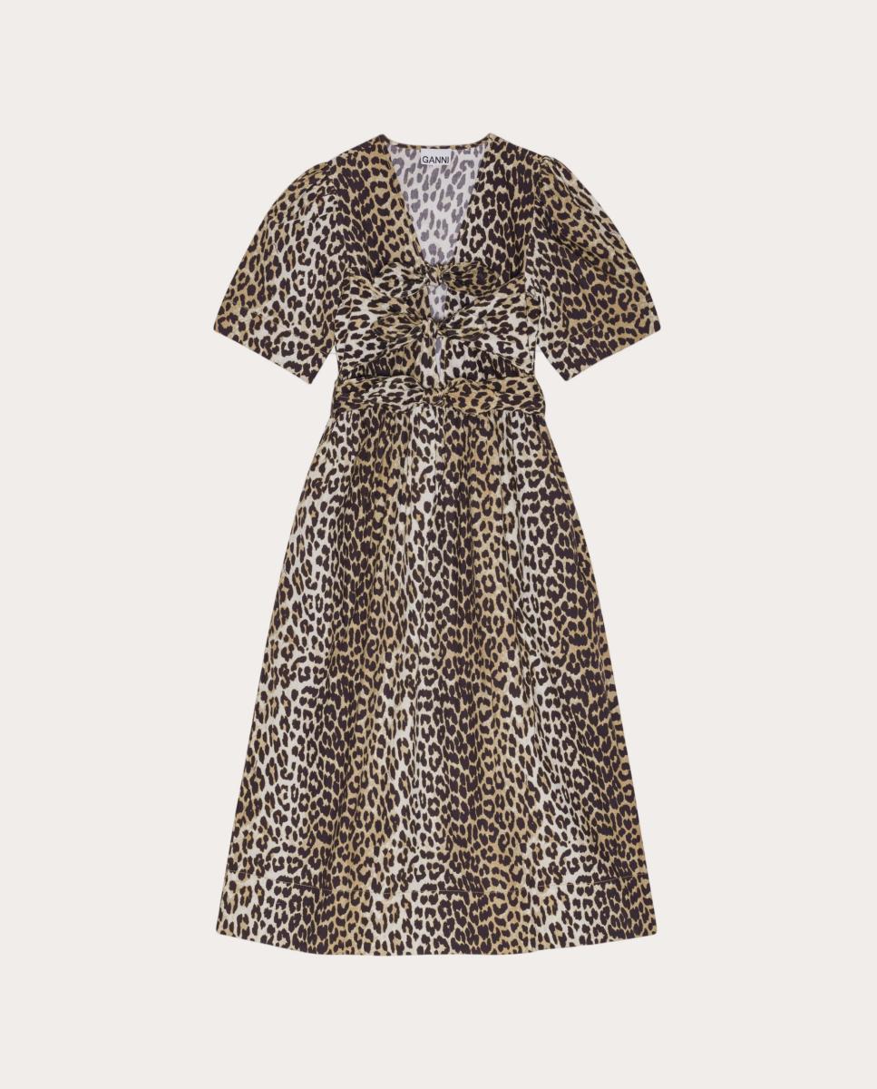 Imagem 0 de Vestido midi de algodão