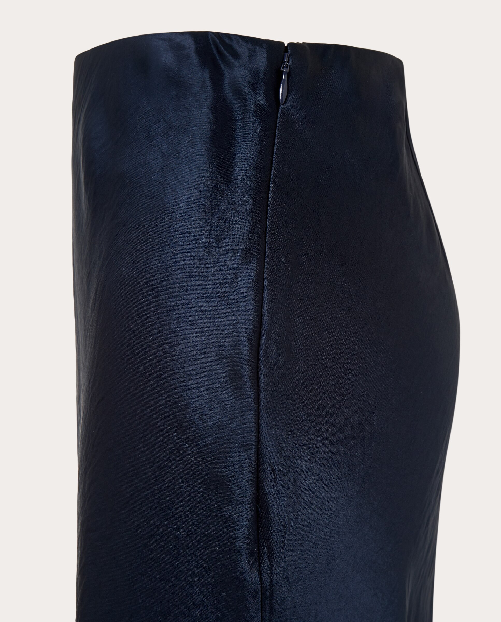 Saia midi Azul-marinho-3