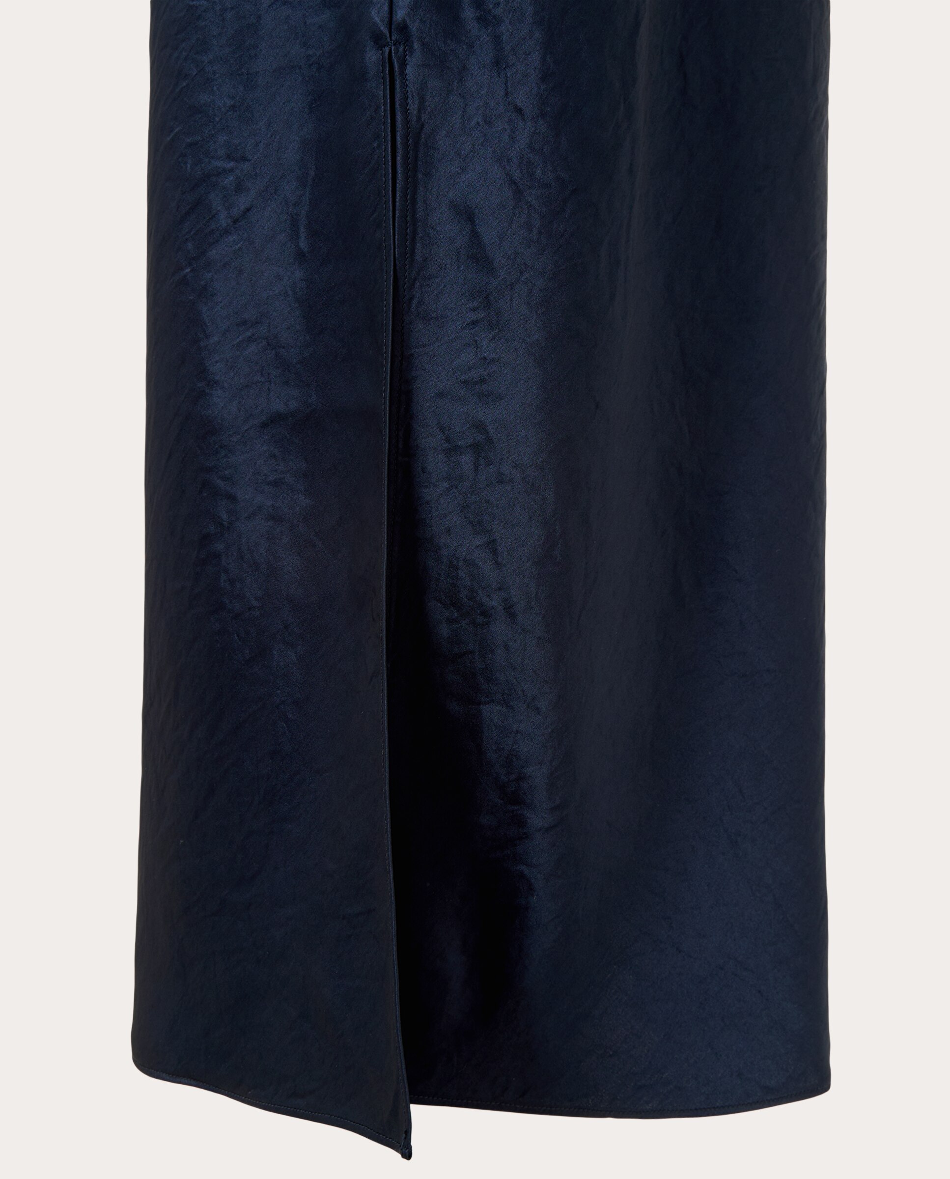 Saia midi Azul-marinho-4