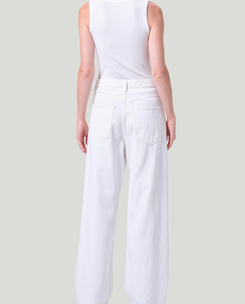 Jeans Straight Vana de Algodão Branco-6