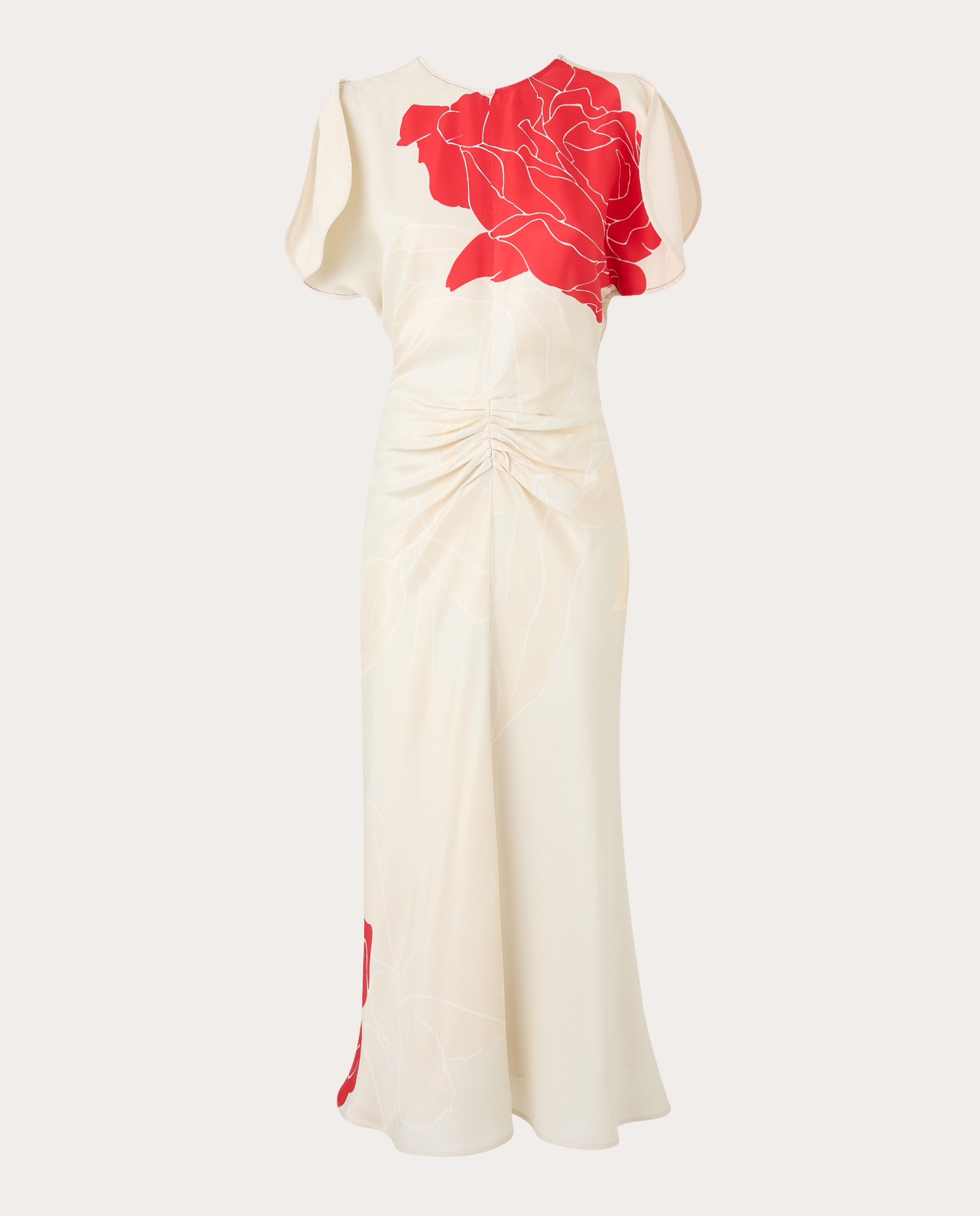 Vestido midi Multicolor-1