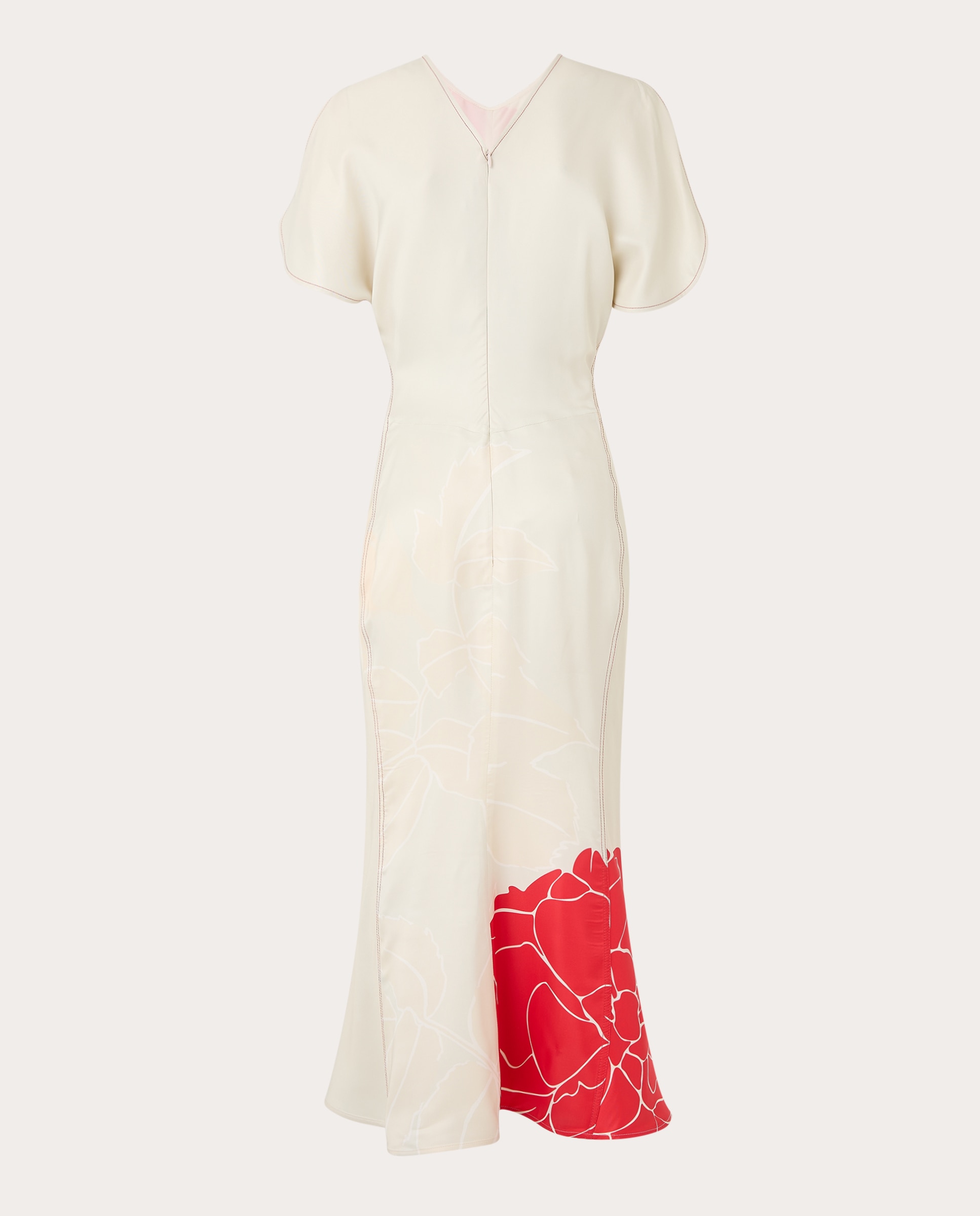 Vestido midi Multicolor-2