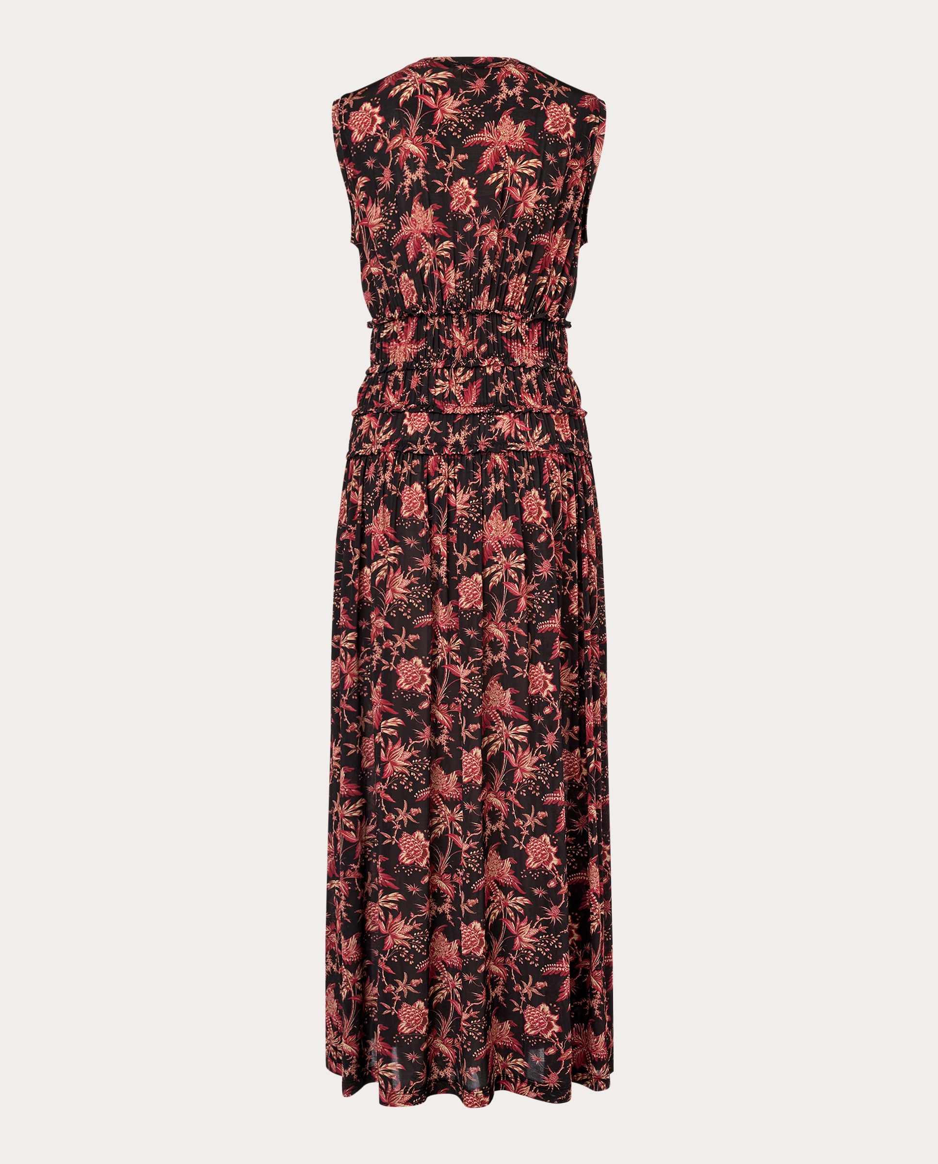 Vestido Comprido Kamaria Multicolor-2