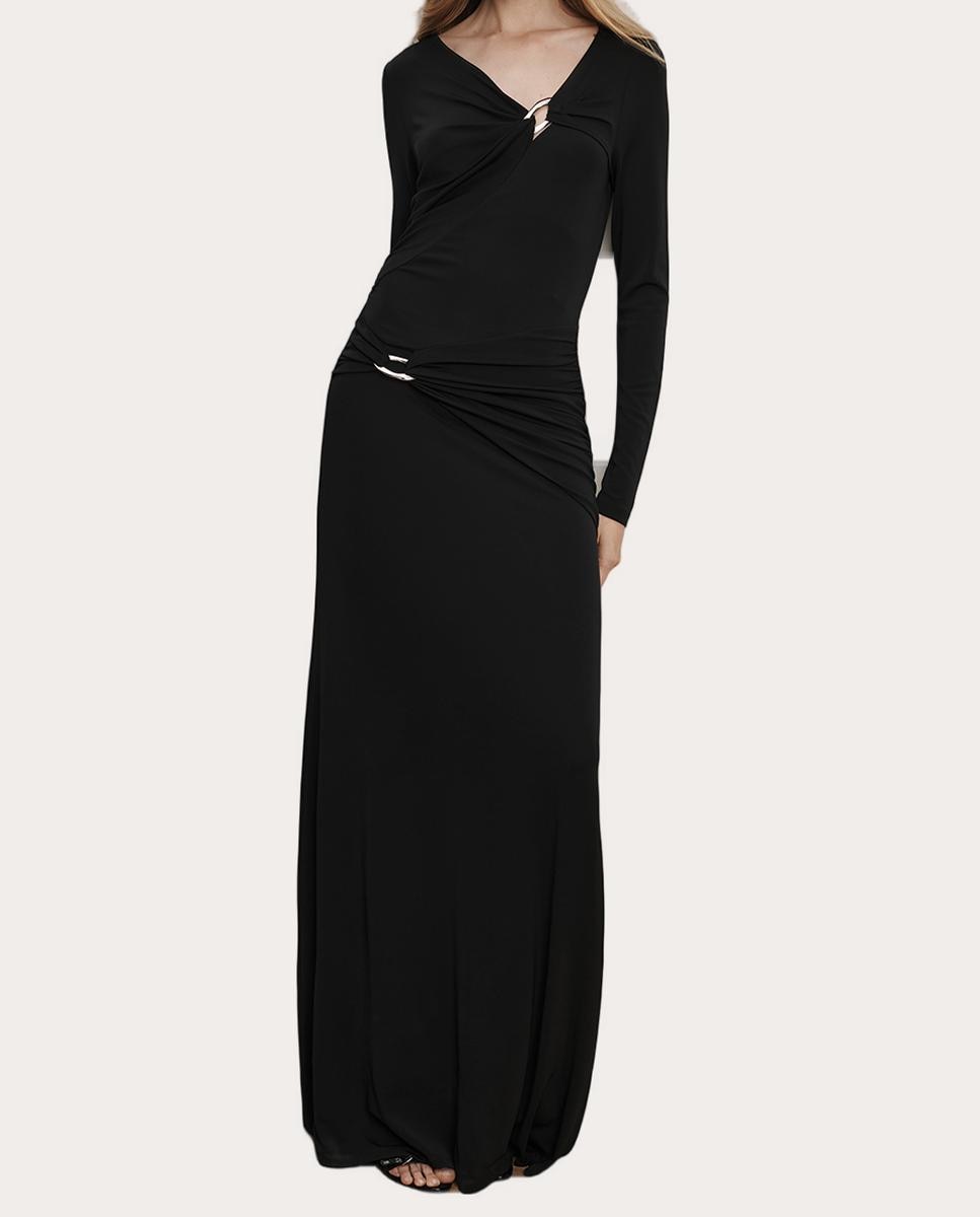 Vestido Comprido Viela Preto-2