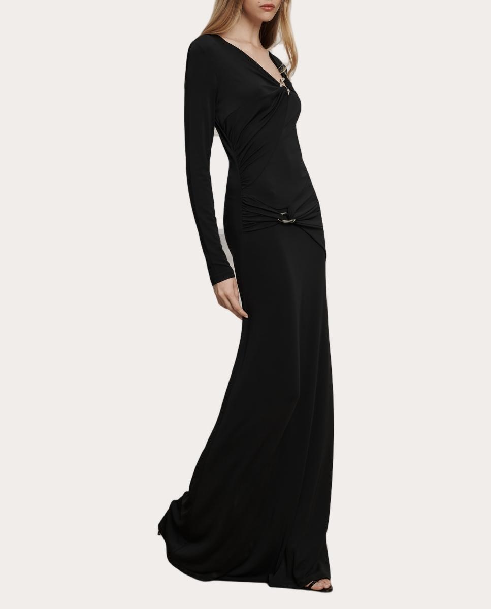 Vestido Comprido Viela Preto-4