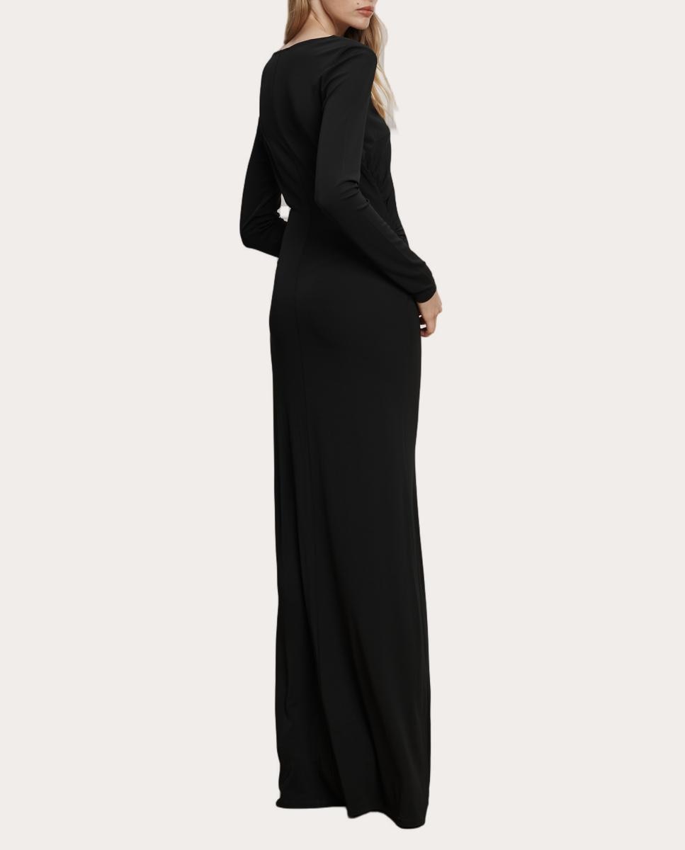 Vestido Comprido Viela Preto-5