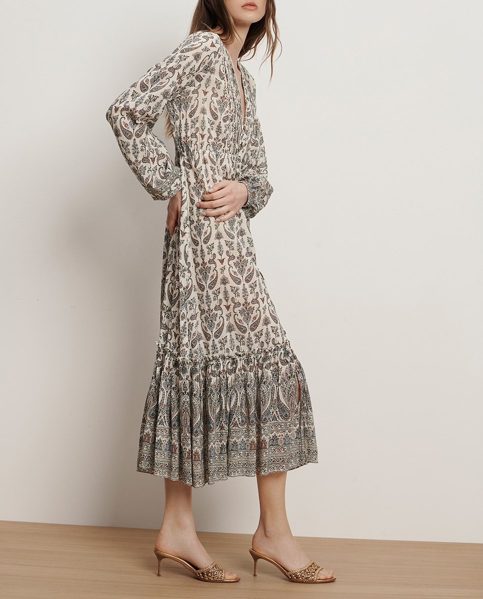 Vestido Midi Vani Multicolor-4