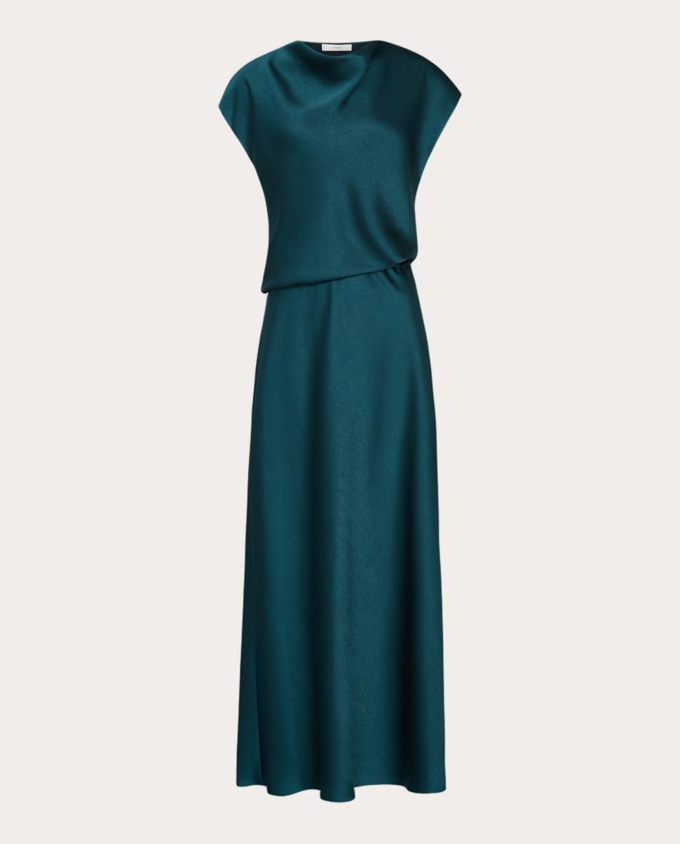 Imagem 0 de Vestido midi de cetim