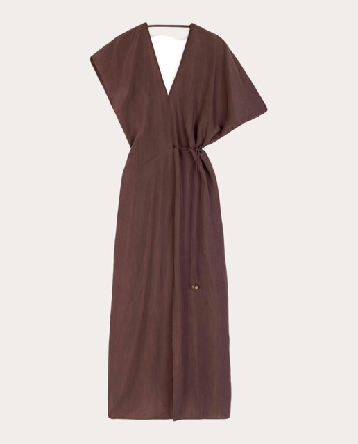 Imagem 0 de Vestido Comprido de Seda