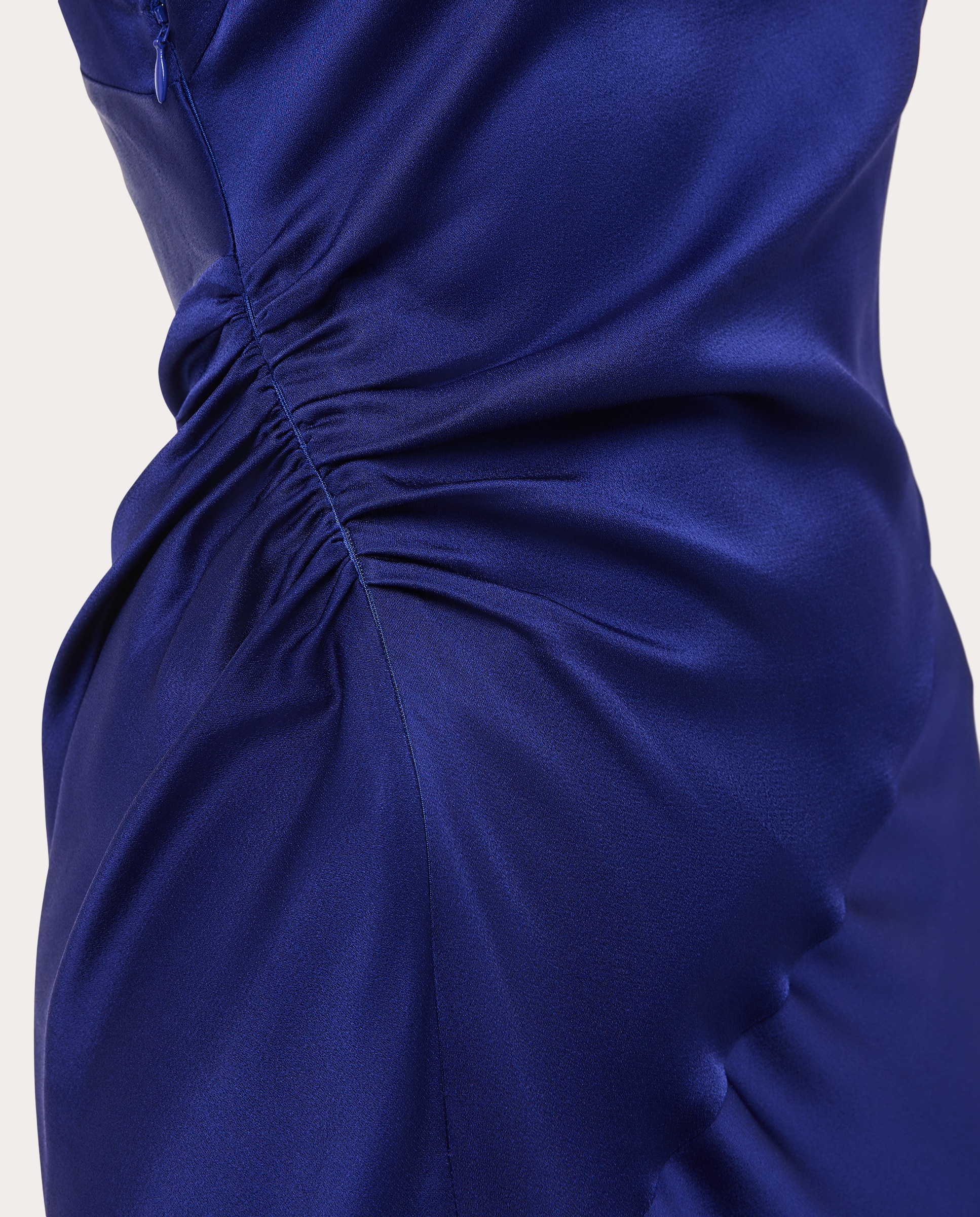 Vestido comprido Azul-4