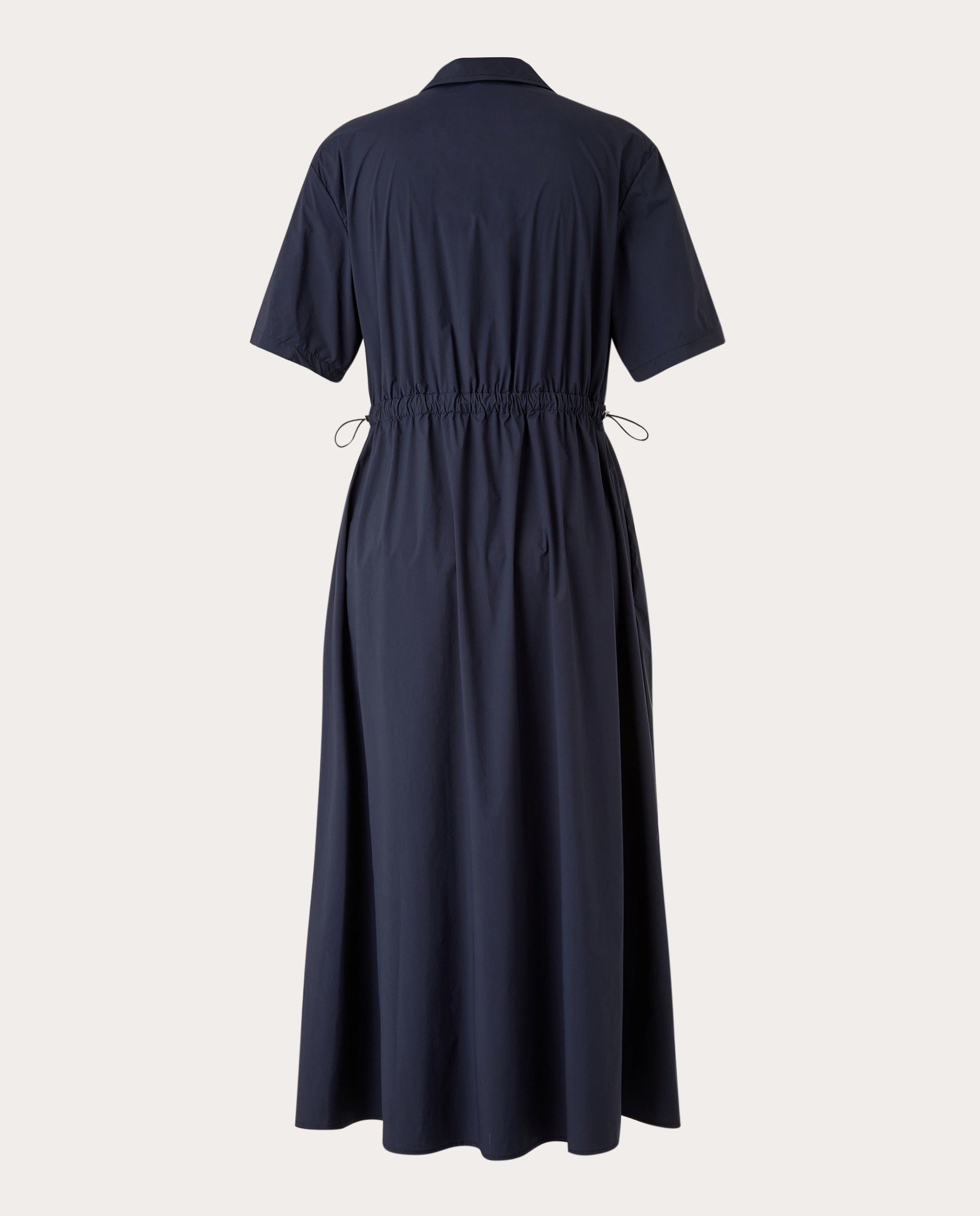Vestido midi Azul-marinho-2