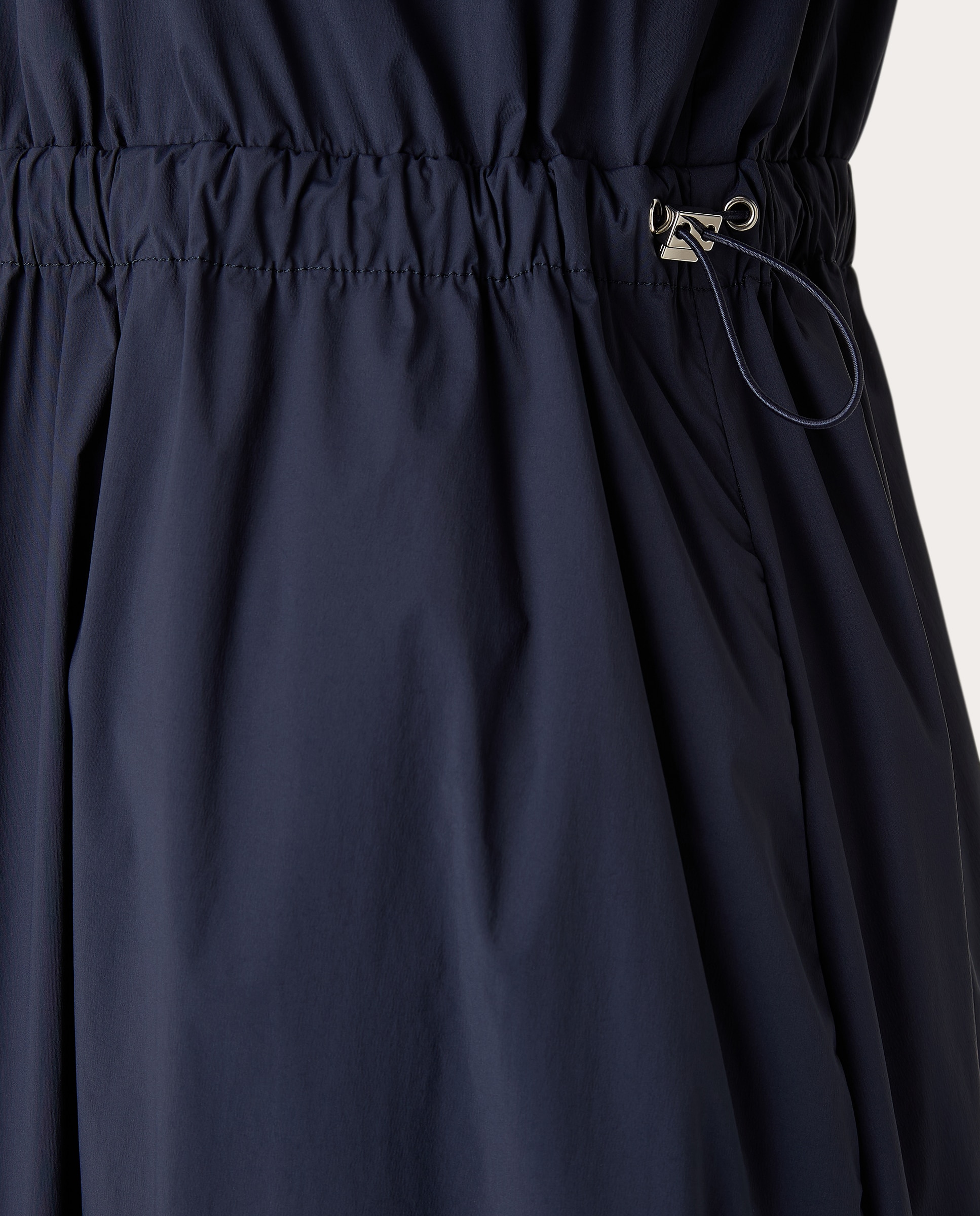 Vestido midi Azul-marinho-3