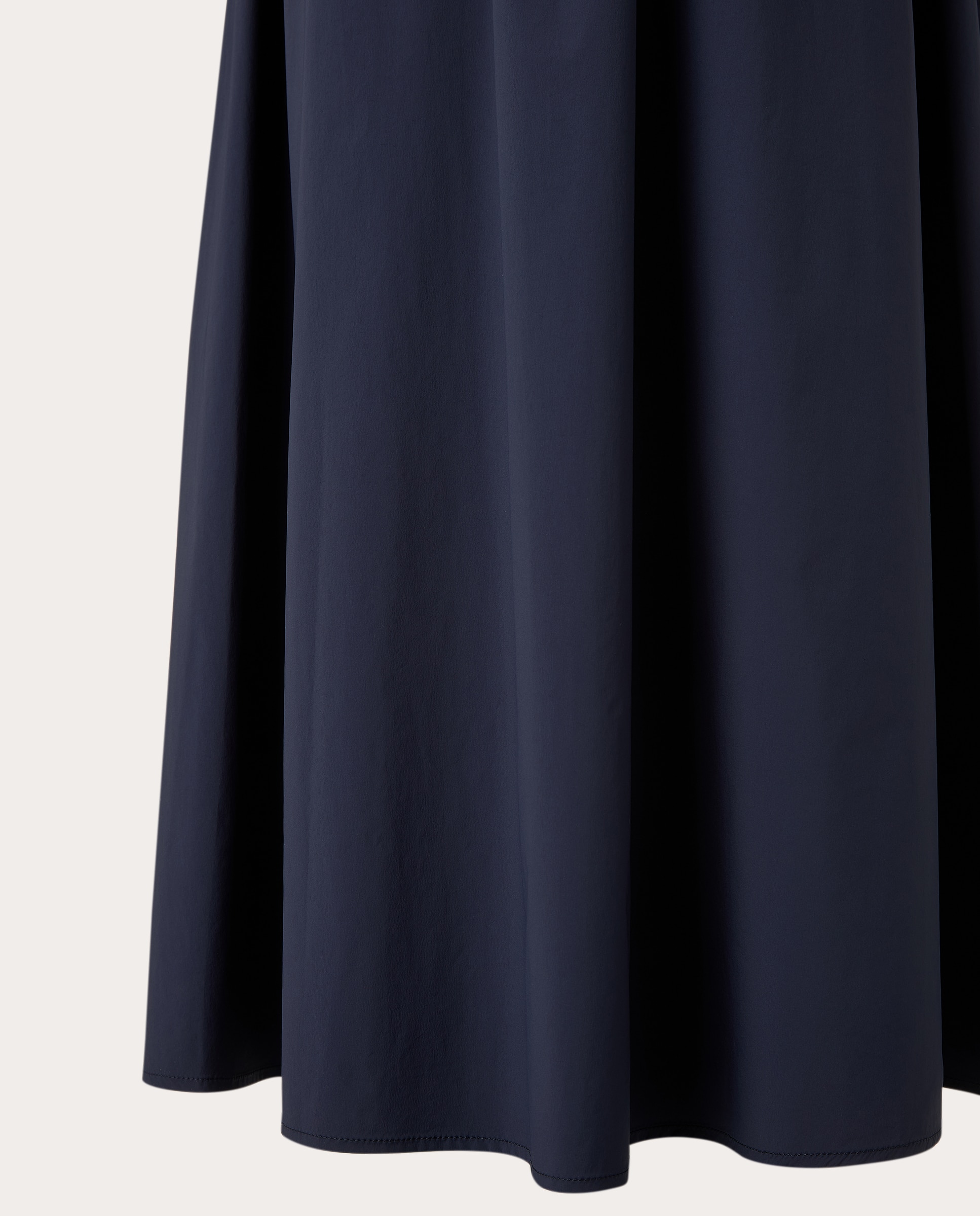 Vestido midi Azul-marinho-4