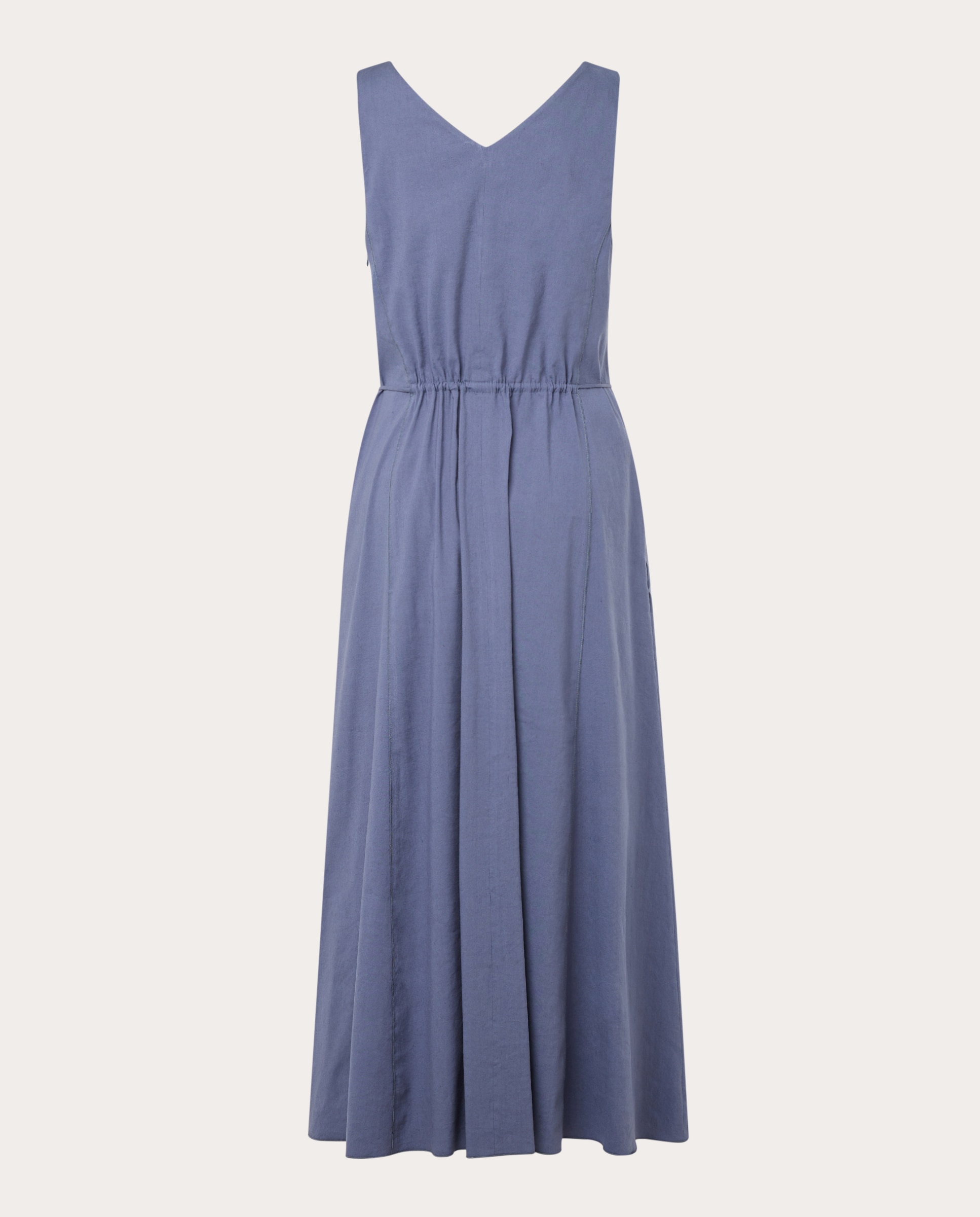 Vestido midi Azul-2