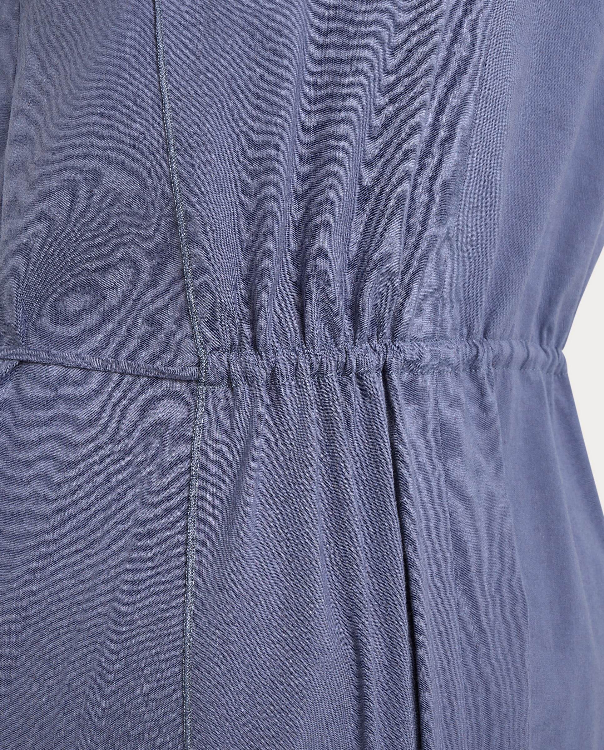 Vestido midi Azul-4