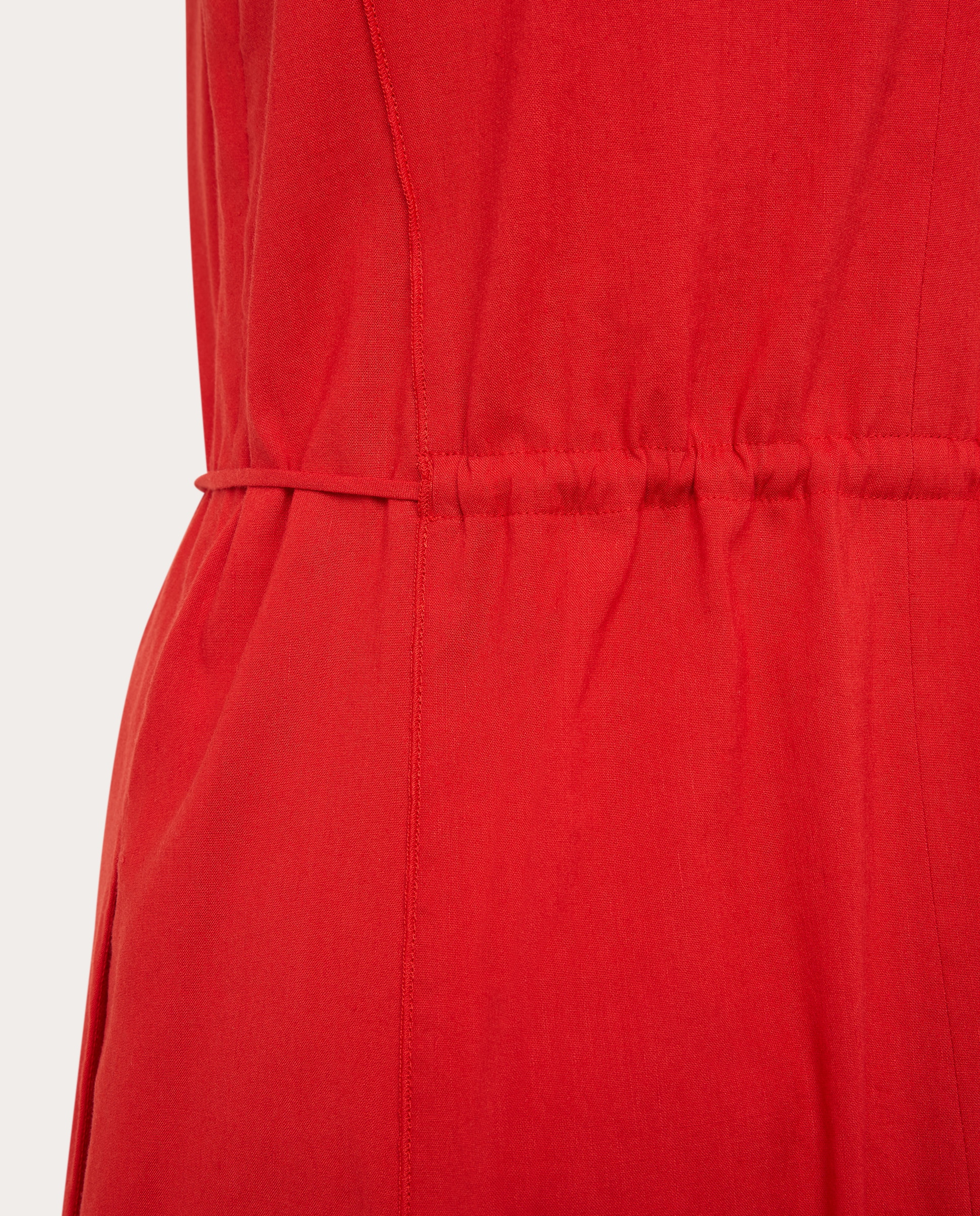 Vestido midi Vermelho-3