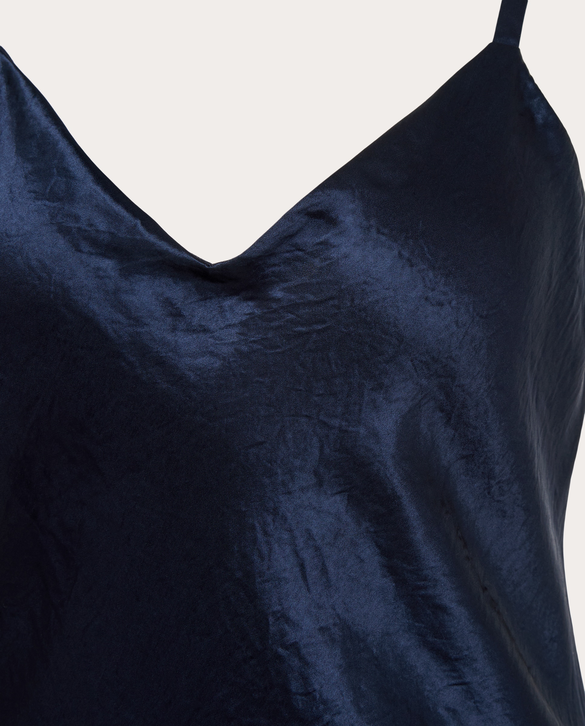 Vestido midi Azul-marinho-3