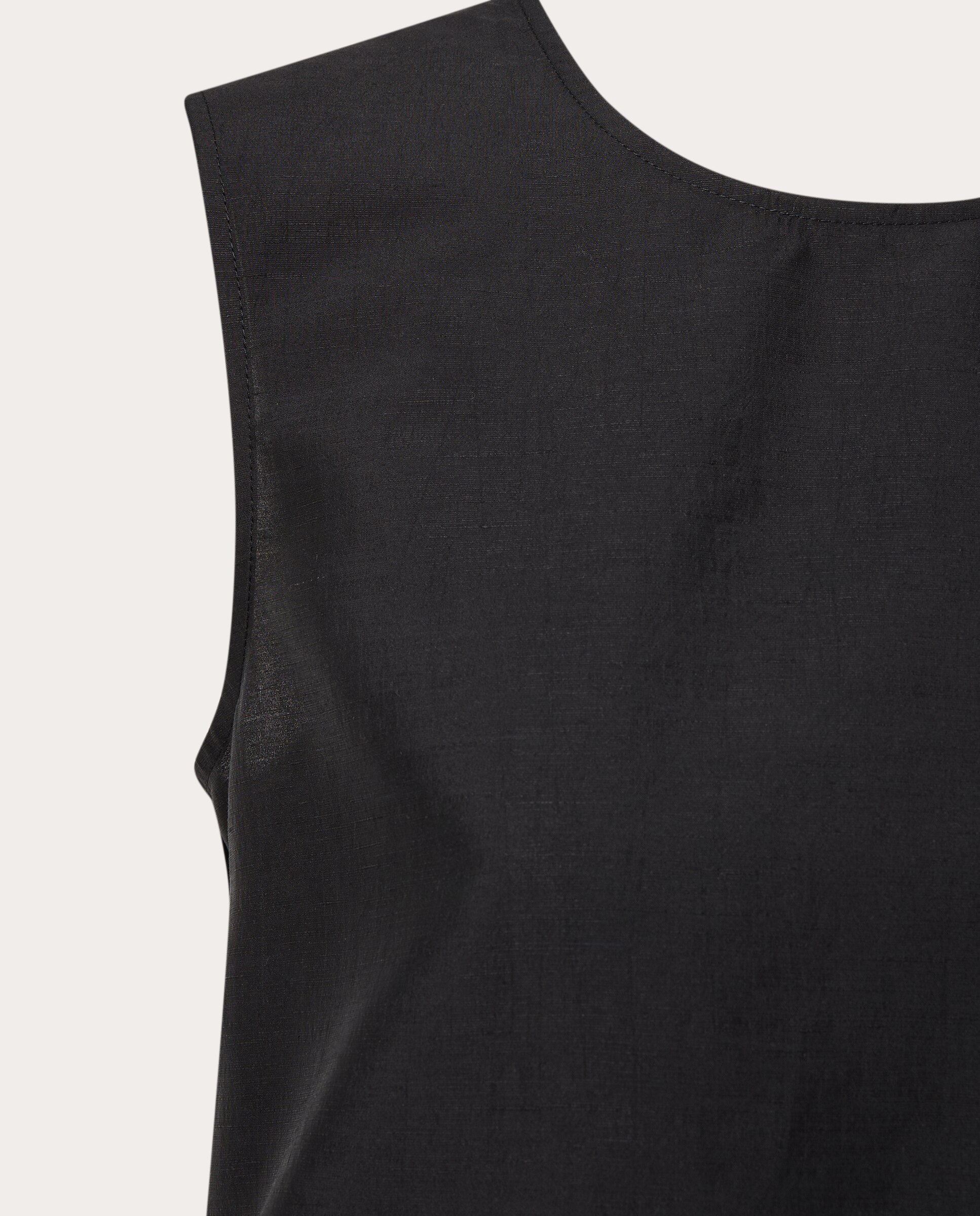 Vestido comprido Preto-3