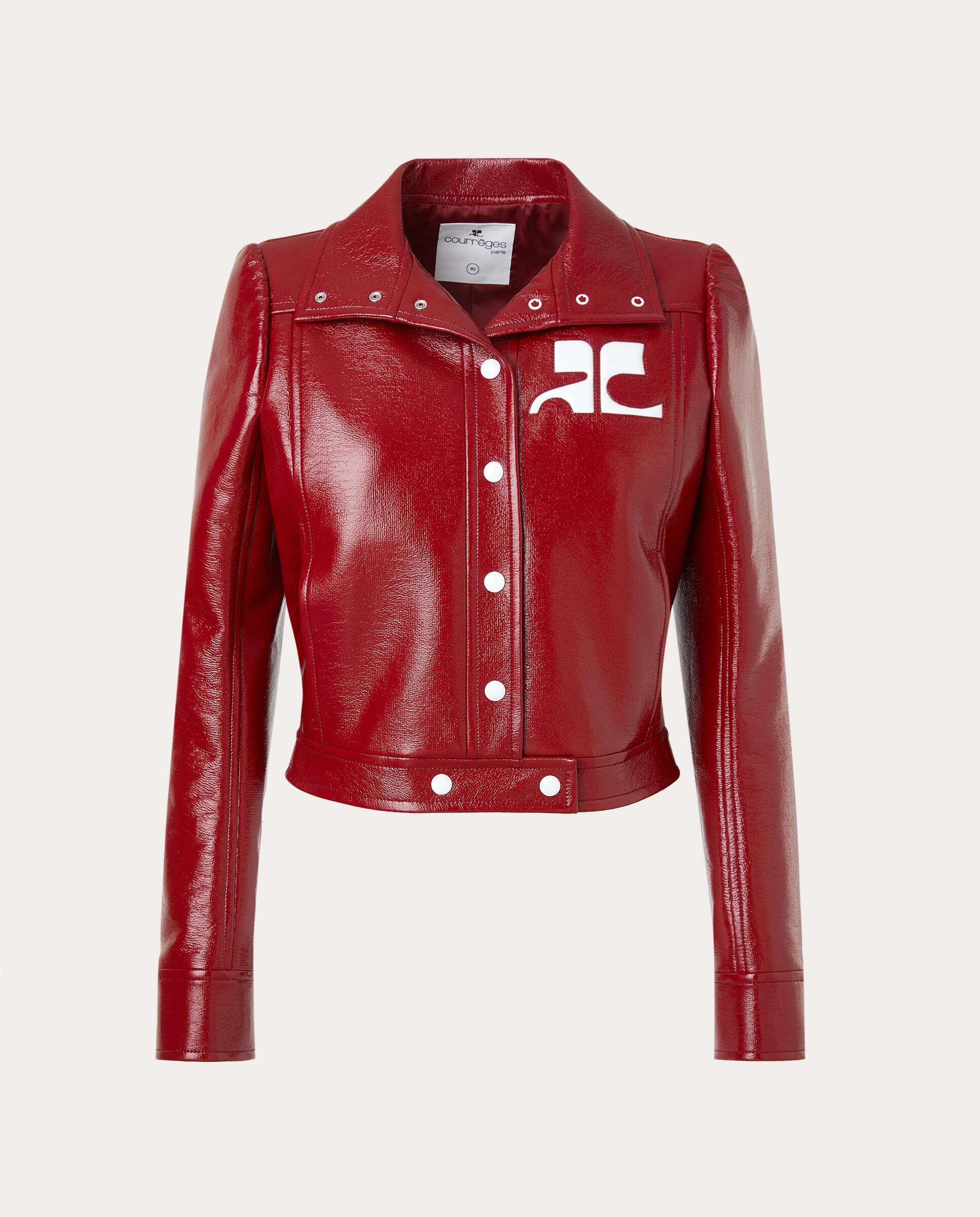 Imagen 0 de Chaqueta de vinilo Rojo