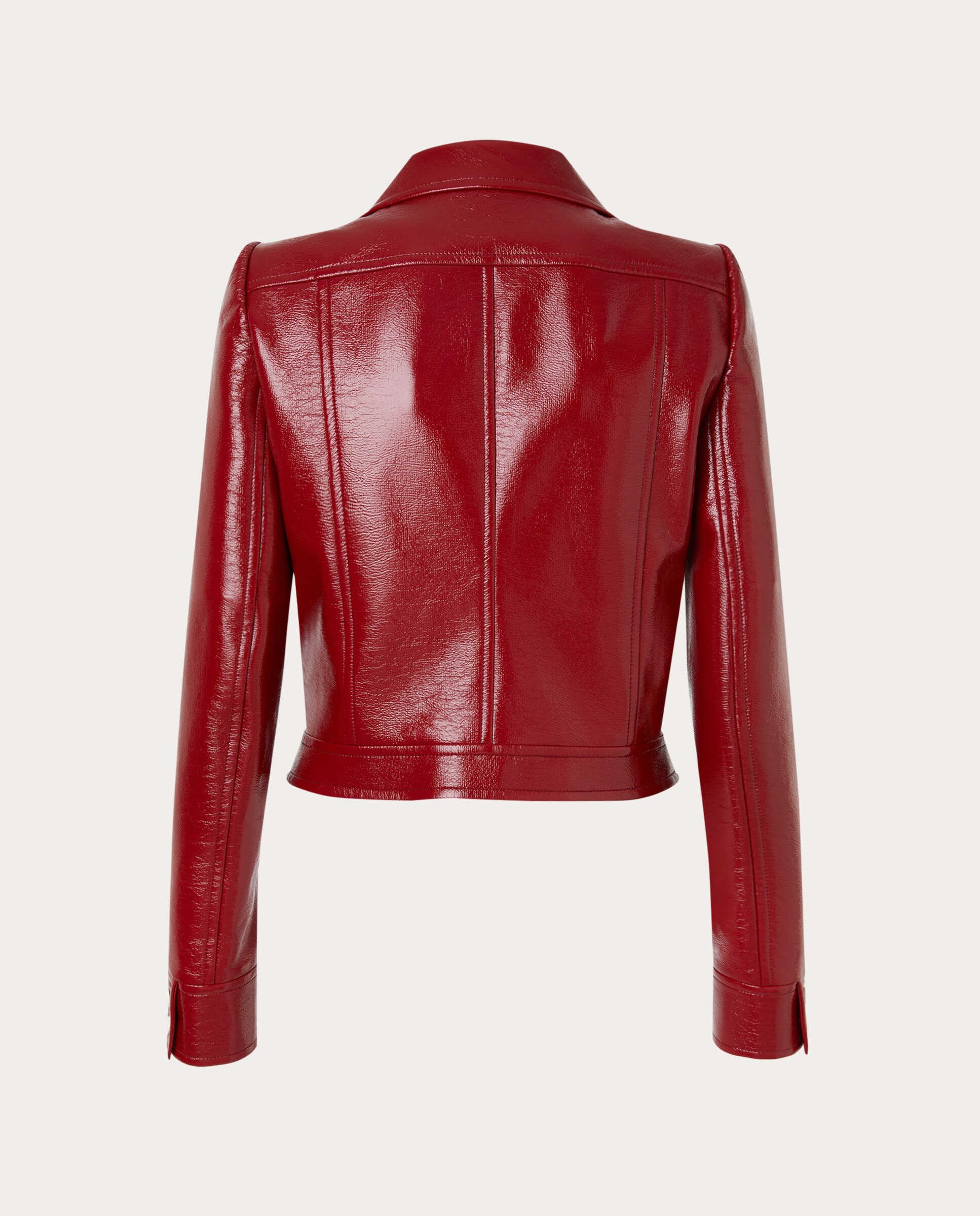 Chaqueta de vinilo - Rojo Rojo-2