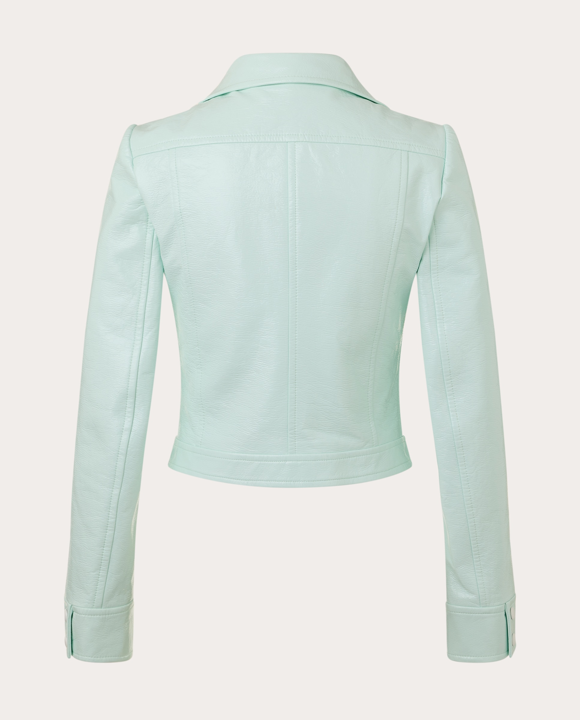 Chaqueta de vinilo - Verde Verde-2