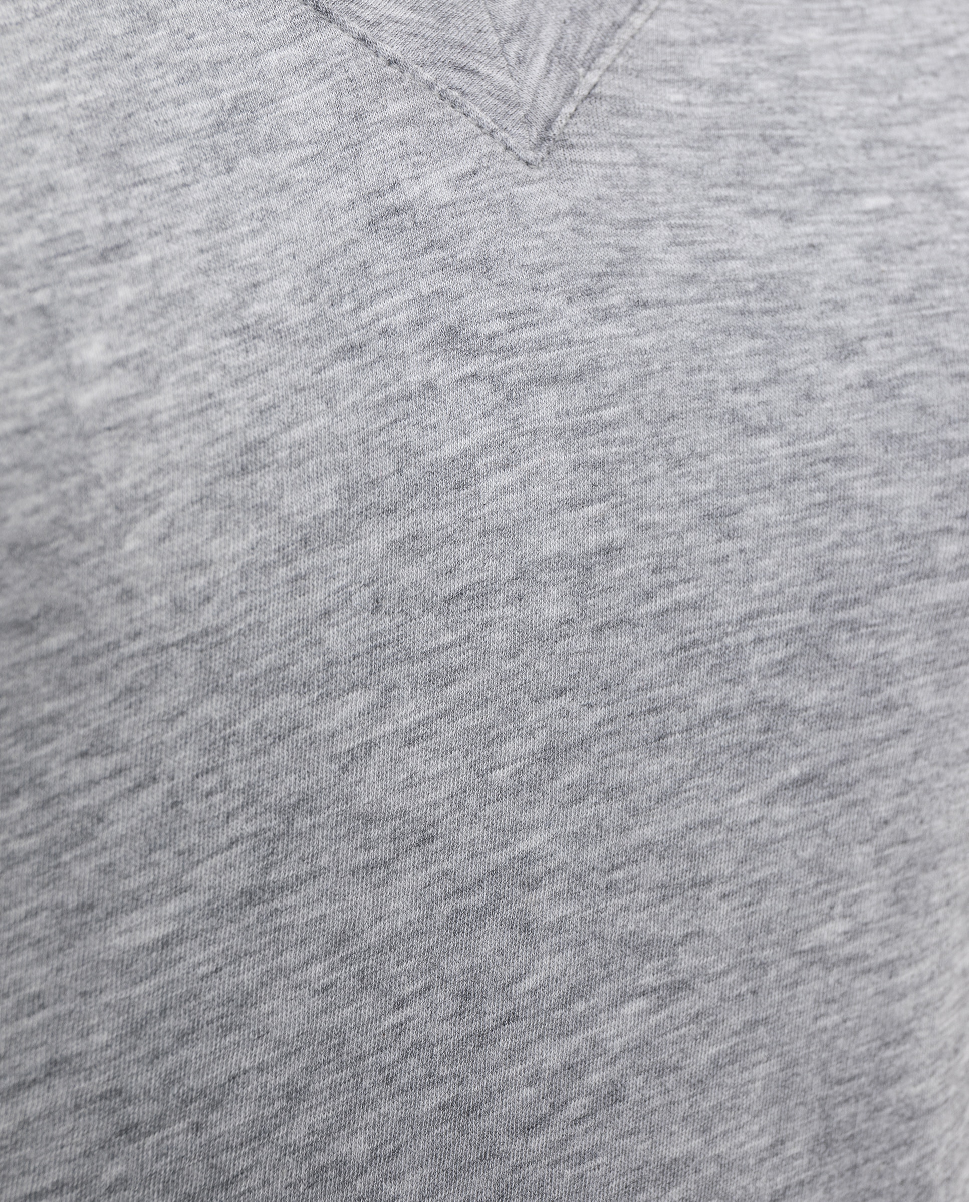 T-shirt de algodão Cinzento-3