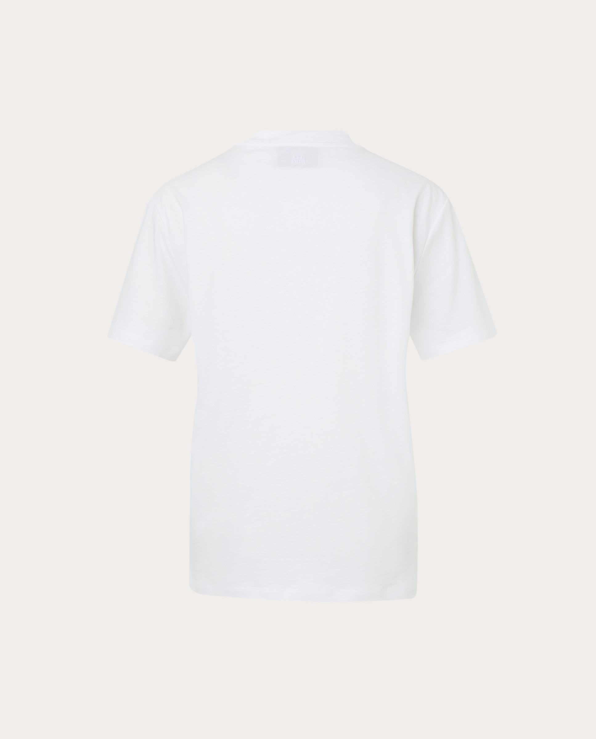 Camiseta de manga corta de algodón - Blanco Blanco-2