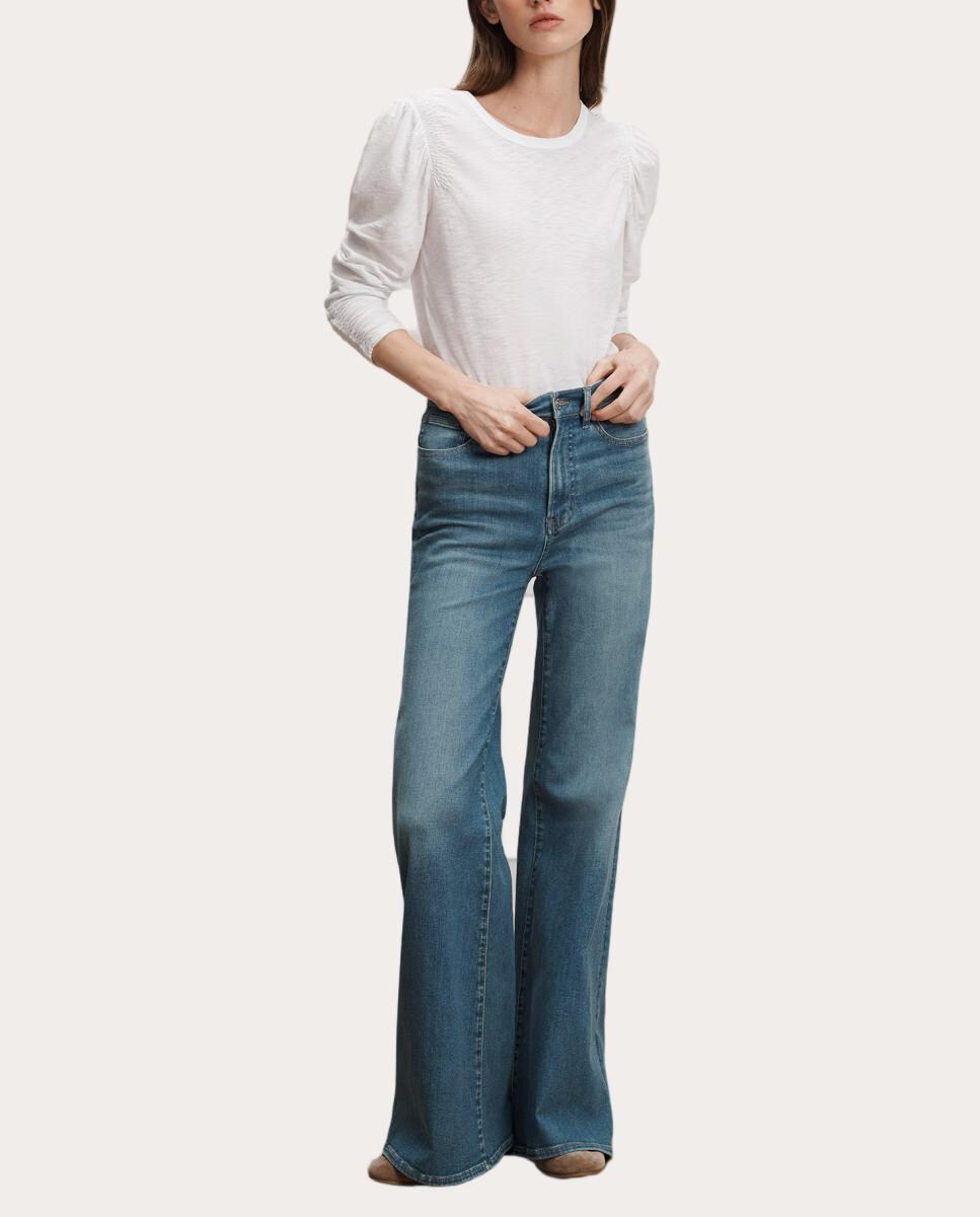 T-shirt Bouvet de Algodão Branco-3