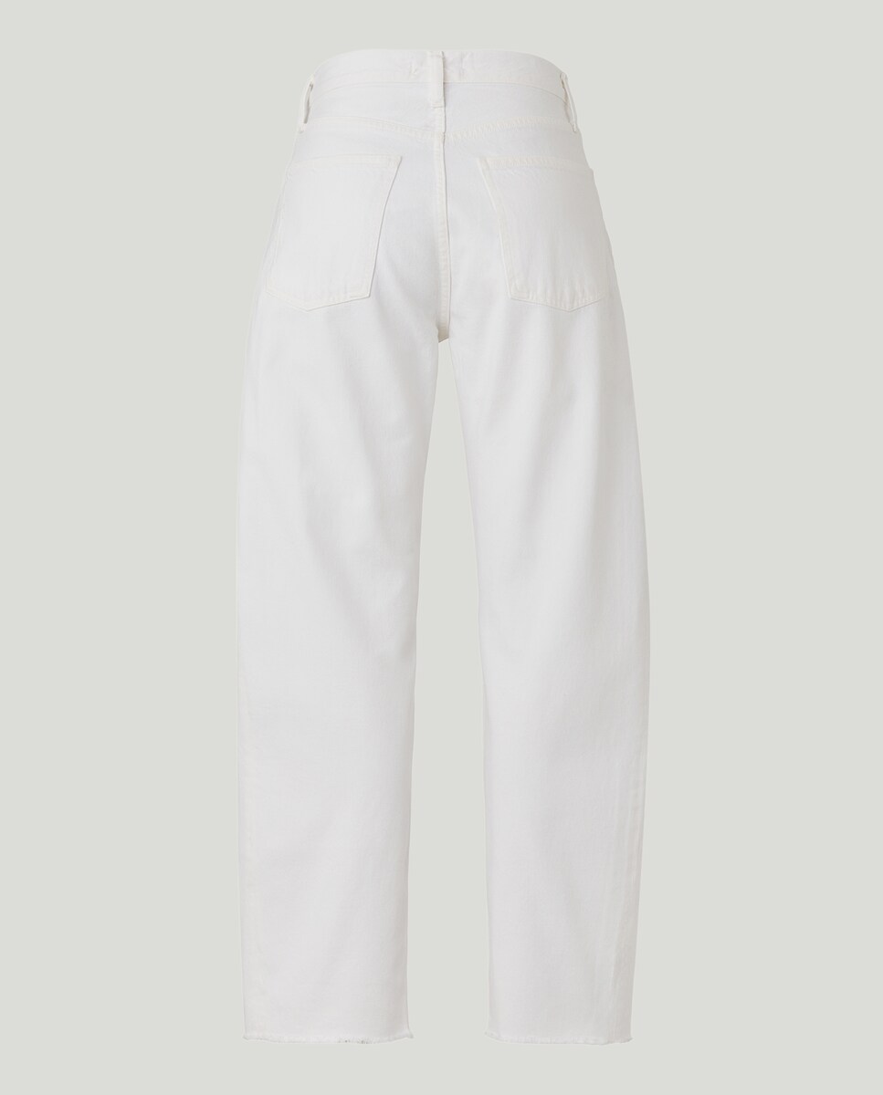 Jeans Luna Pieced de Algodão Branco-2