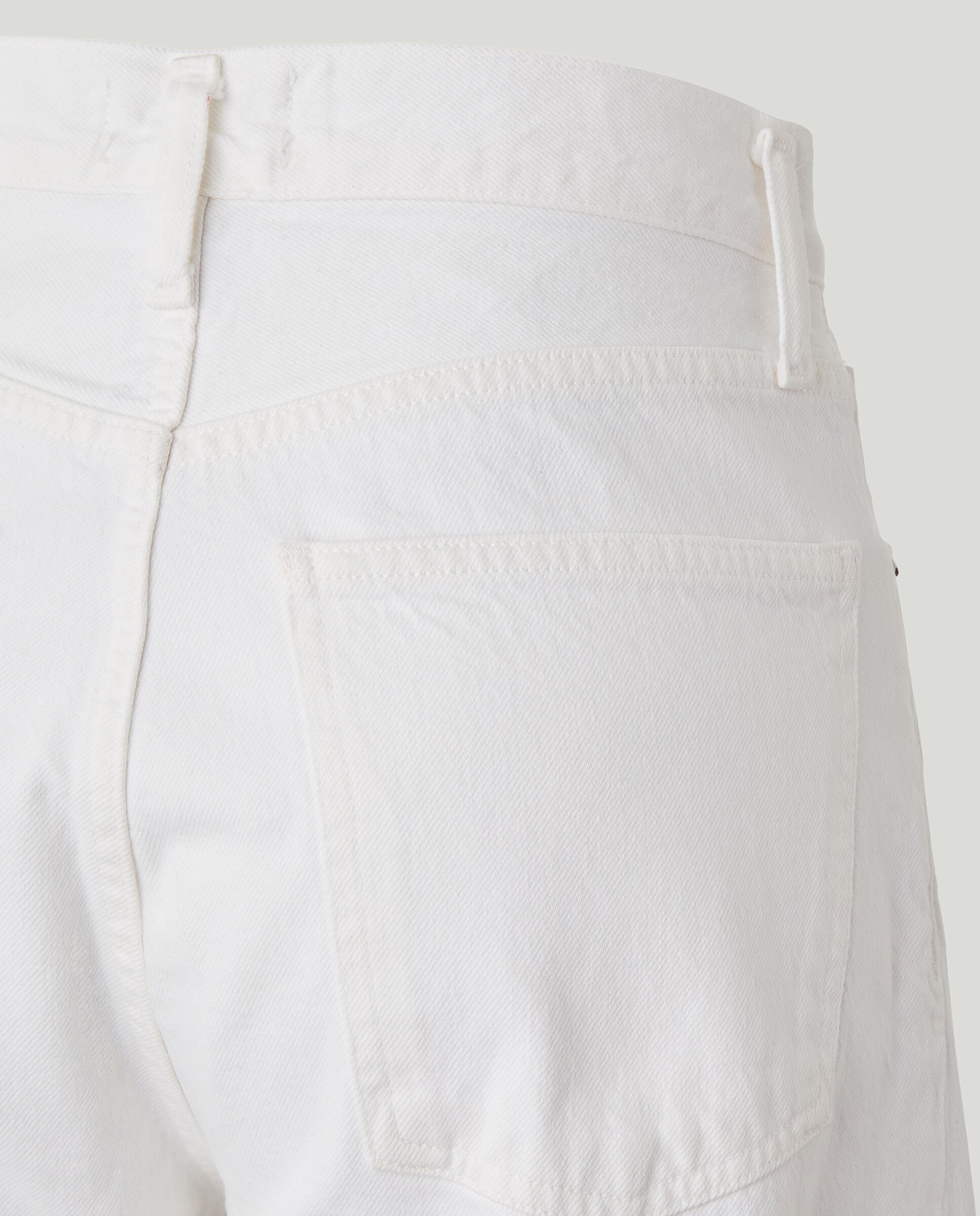 Jeans Luna Pieced de Algodão Branco-4