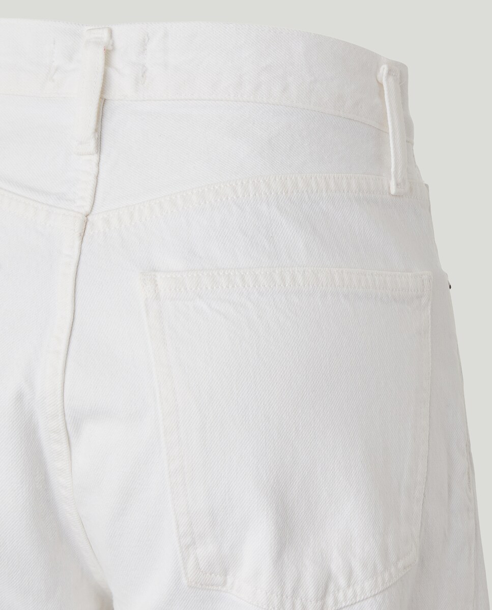 Jeans Luna Pieced de Algodão Branco-4