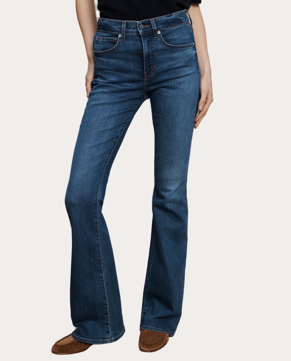 Jeans regular Azul-3