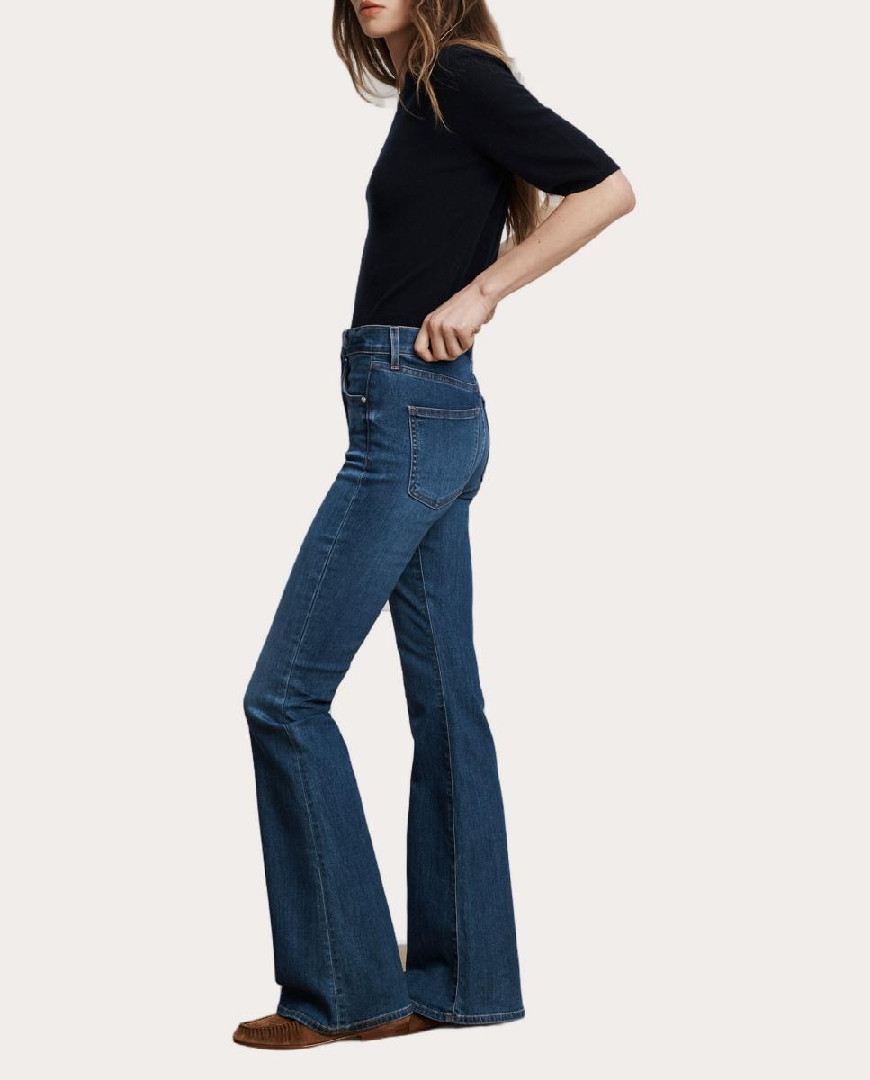 Jeans regular Azul-4
