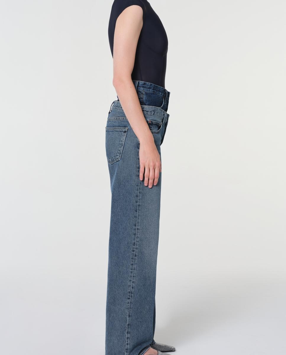 Jeans Straight Elson de Algodão Azul-9